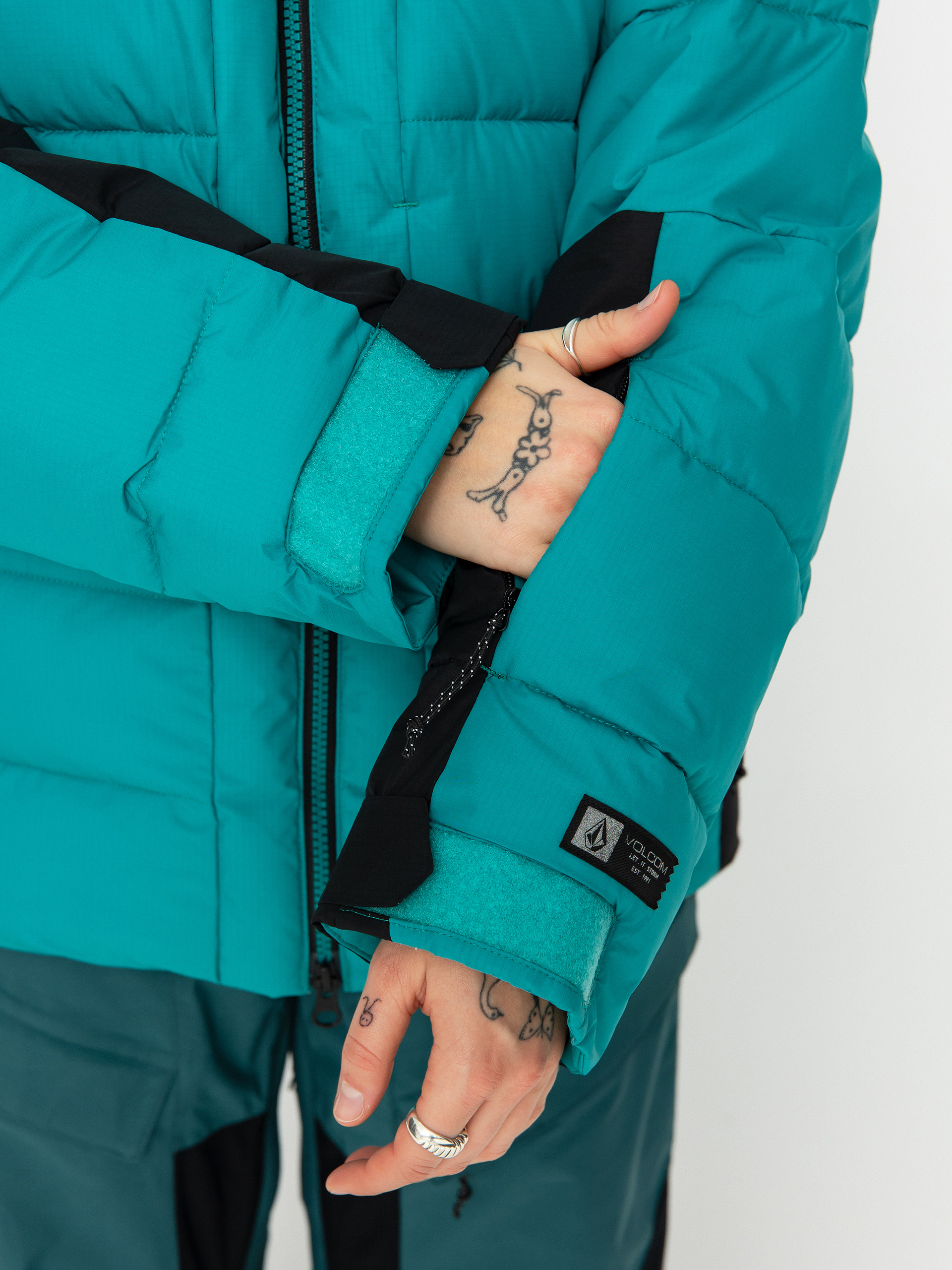 Dámska Snowboardová bunda Volcom Puffleup (vibrant green)