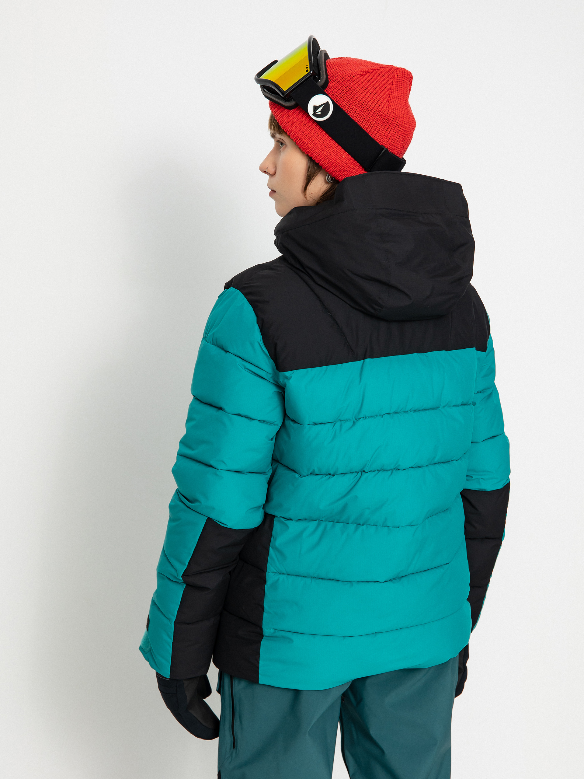 Dámska Snowboardová bunda Volcom Puffleup (vibrant green)