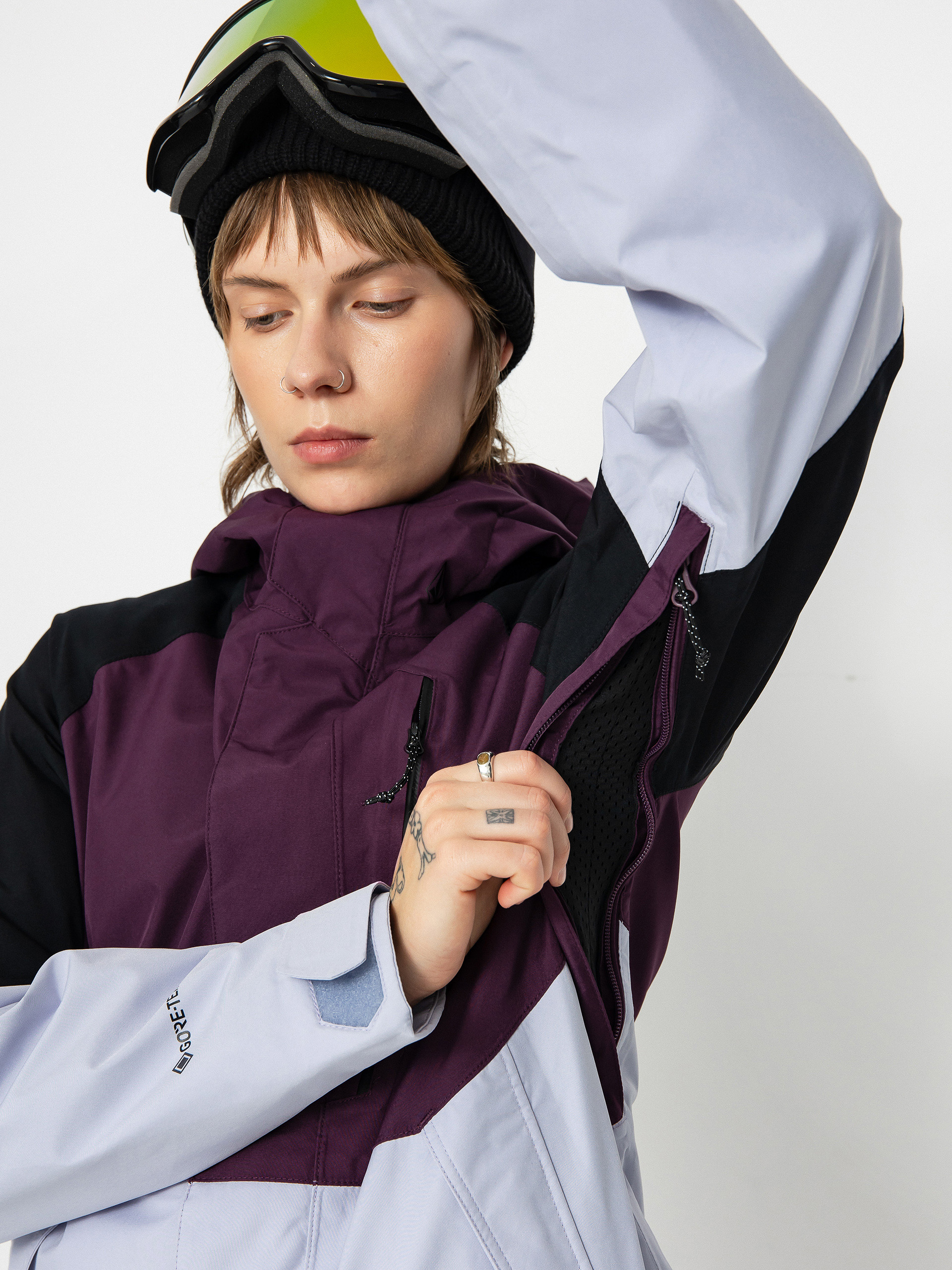 Dámska Snowboardová bunda Volcom V.Co Aris Gore Tex (blackberry)