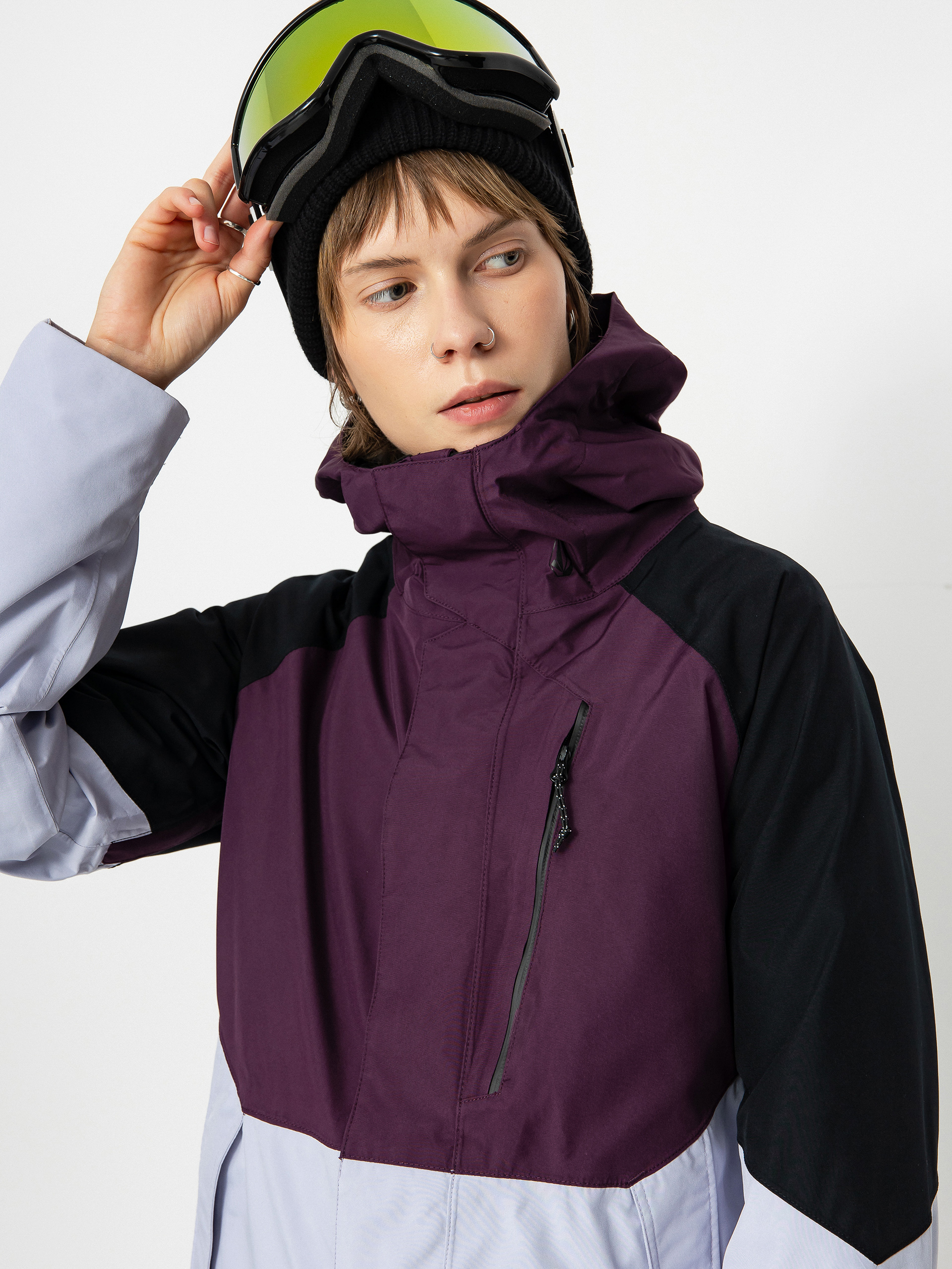 Dámska Snowboardová bunda Volcom V.Co Aris Gore Tex (blackberry)