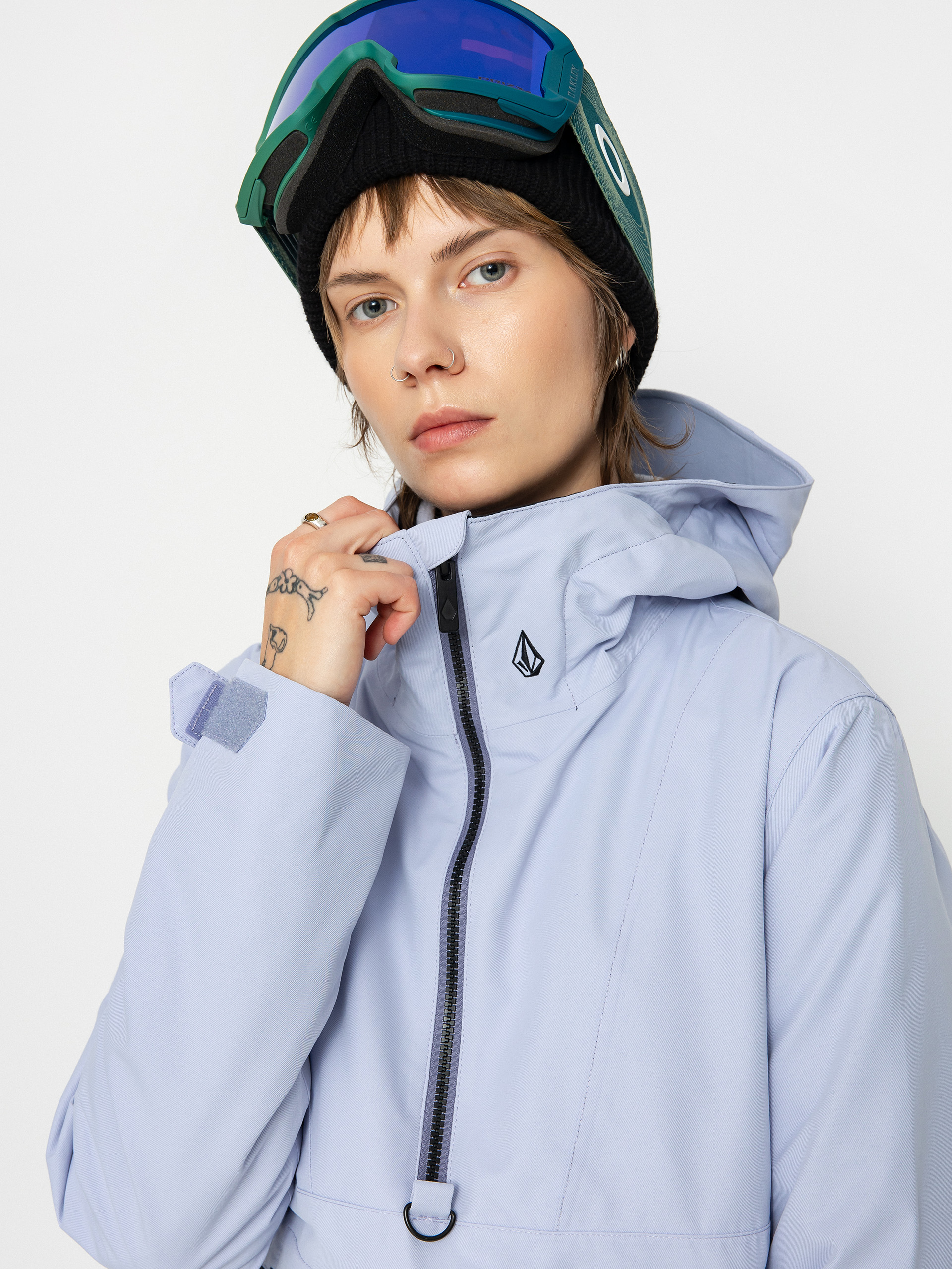 Dámska Snowboardová bunda Volcom Ashfield Pullover (lilac ash)