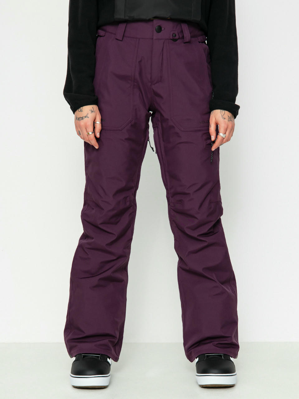 Snowboardové nohavice Volcom Knox Ins Gore Tex Wmn (blackberry)