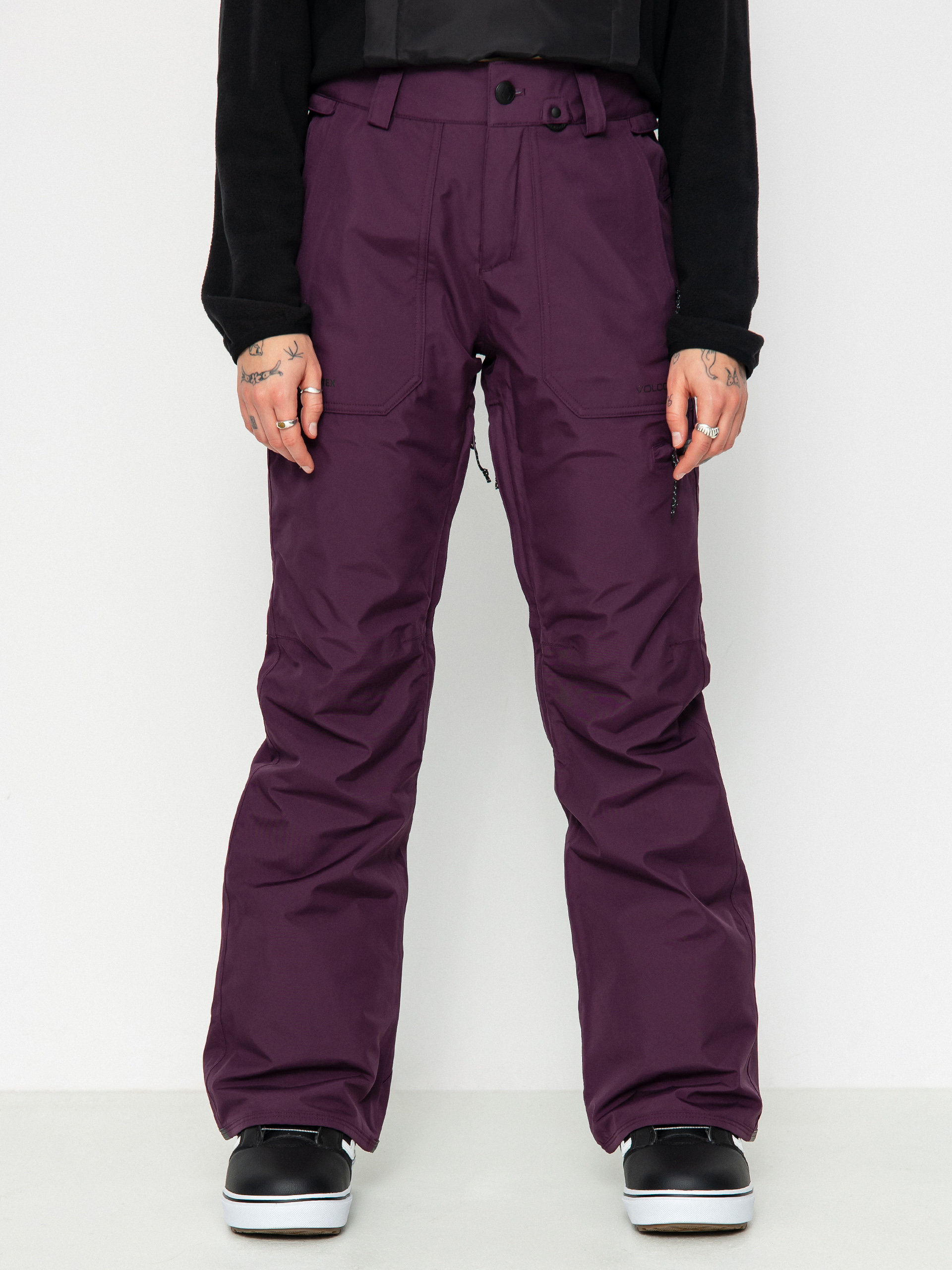 Dámske Snowboardové nohavice Volcom Knox Ins Gore Tex (blackberry)