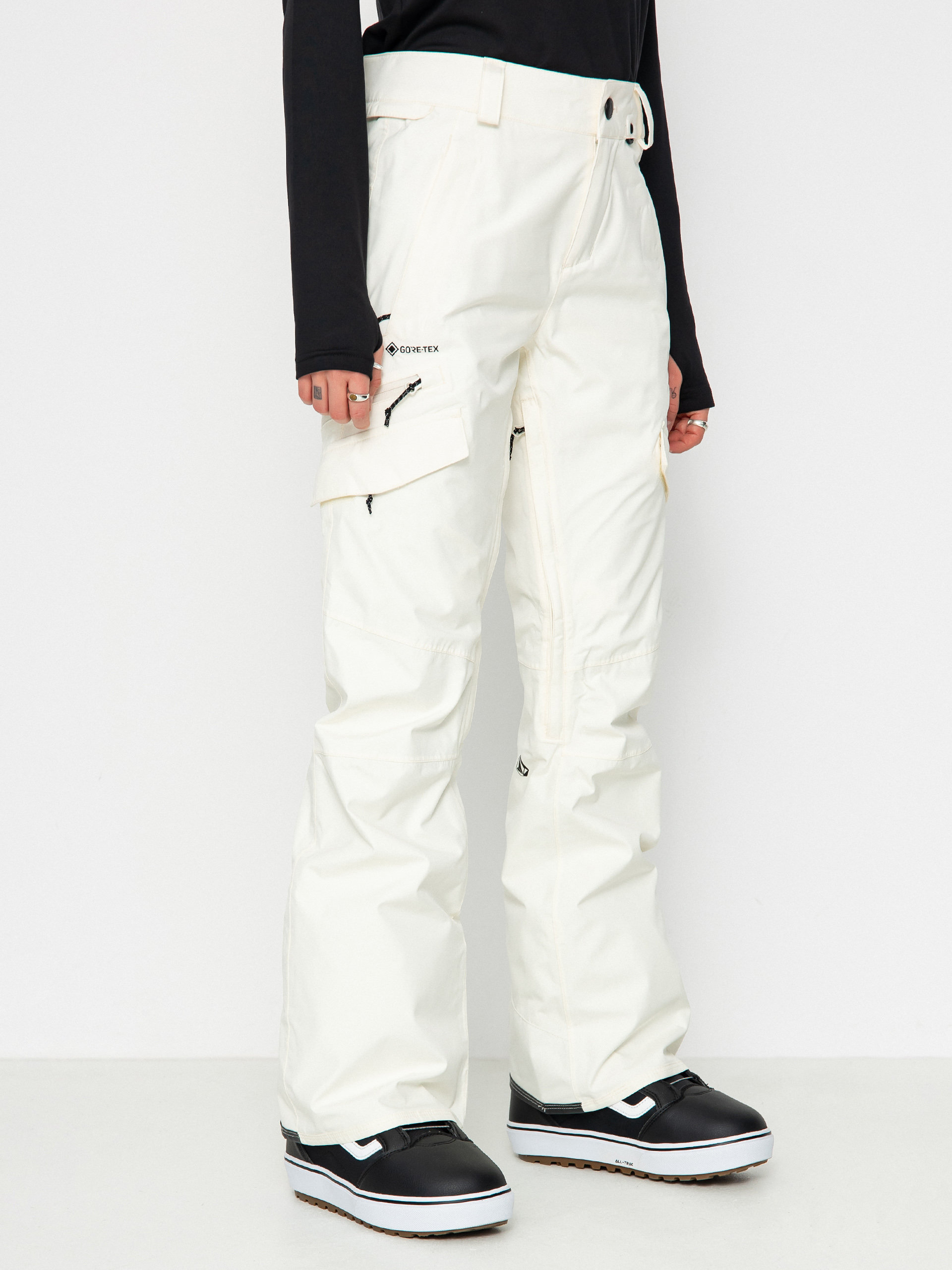 Dámske Snowboardové nohavice Volcom Aston Gore Tex (moonbeam)