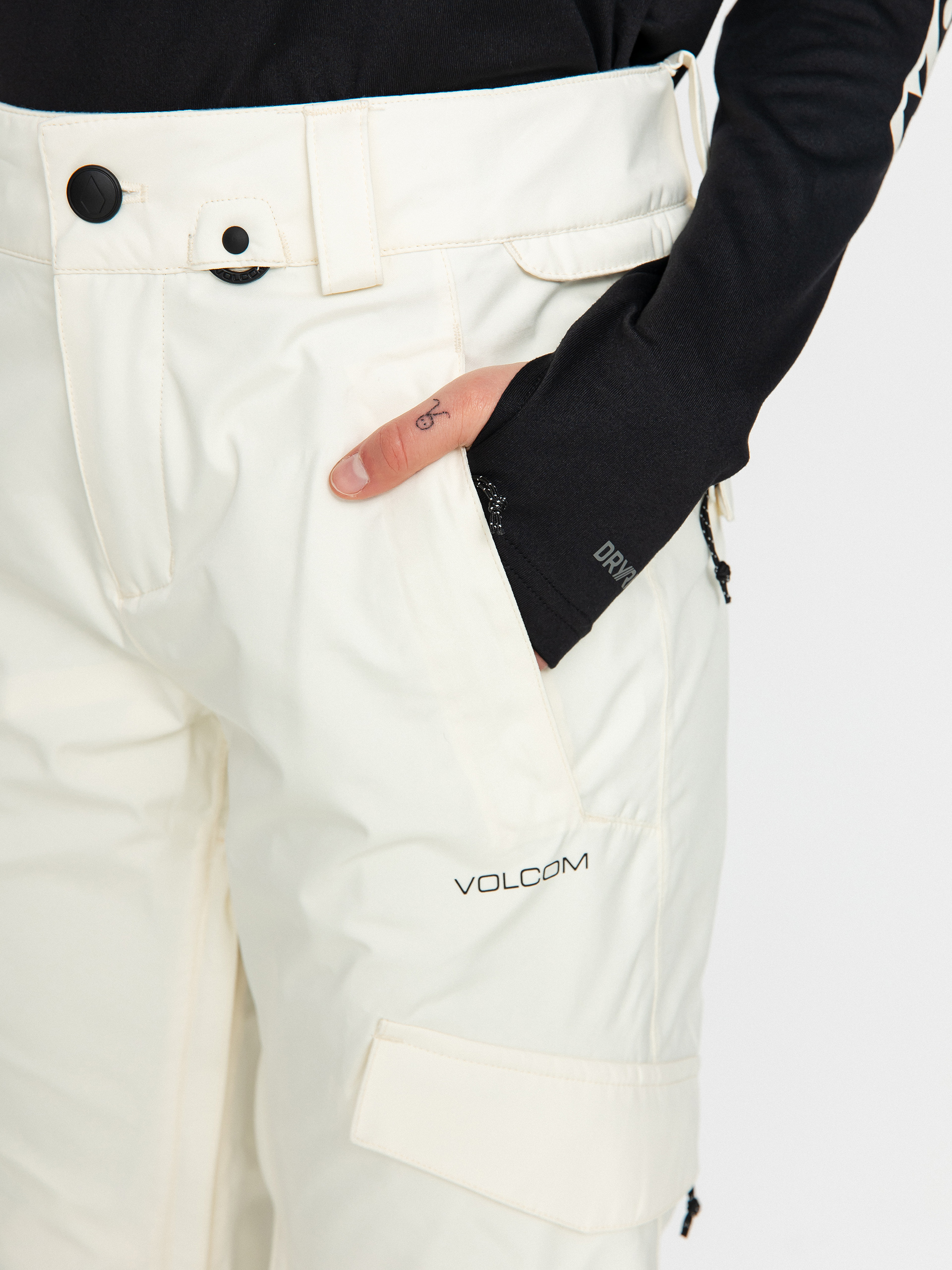 Dámske Snowboardové nohavice Volcom Aston Gore Tex (moonbeam)