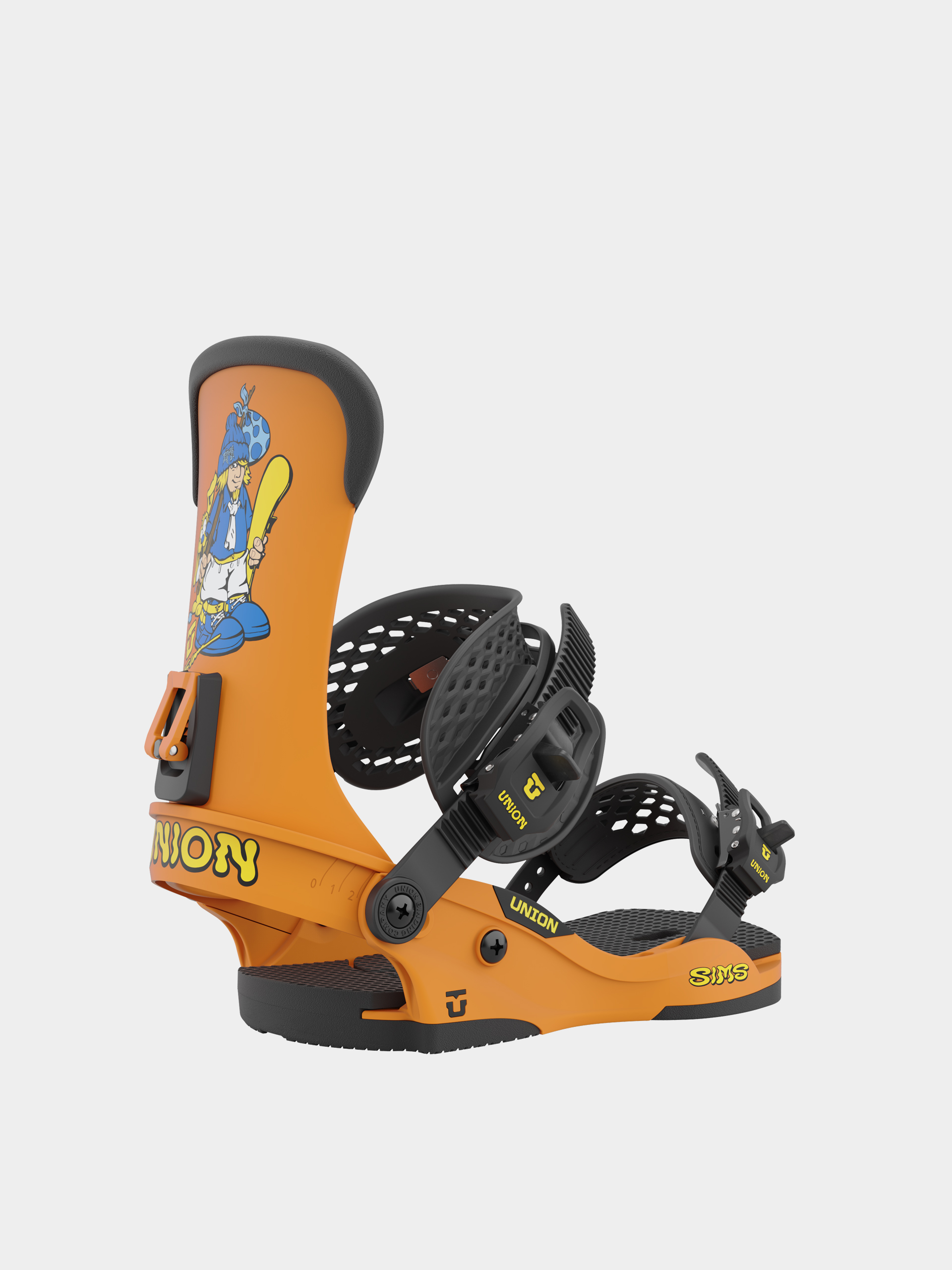 Pánske Snowboardové viazanie Union Sims Nub 93 (orange)