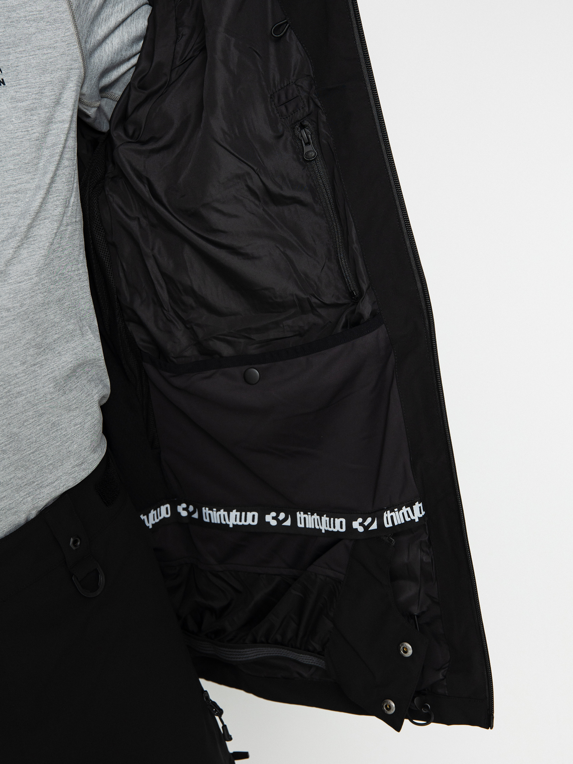 Pánska Snowboardová bunda ThirtyTwo Tm (black)