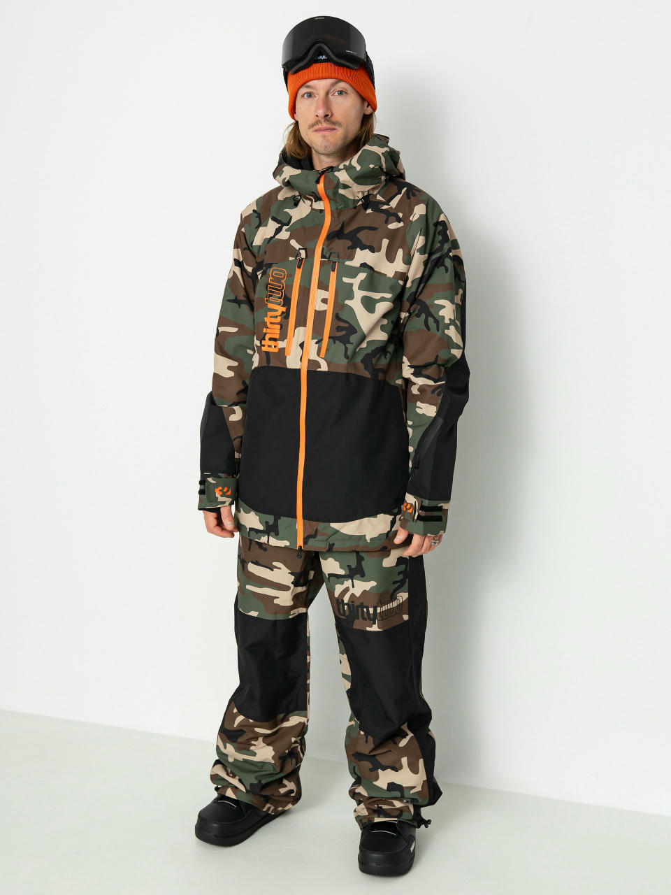 Snowboardová bunda ThirtyTwo Lashed Insulated (black/camo)