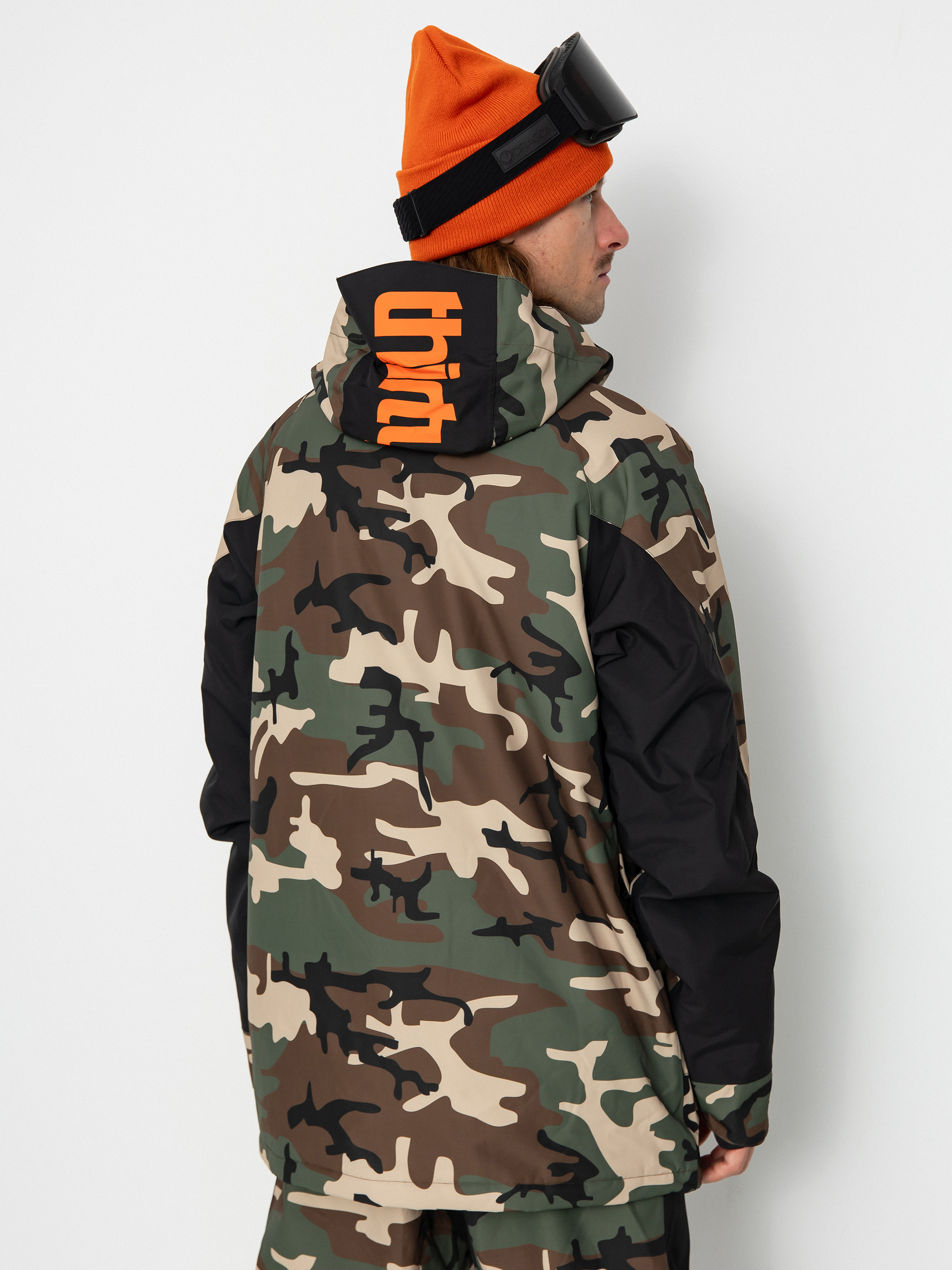 Pánska Snowboardová bunda ThirtyTwo Lashed Insulated (black/camo)