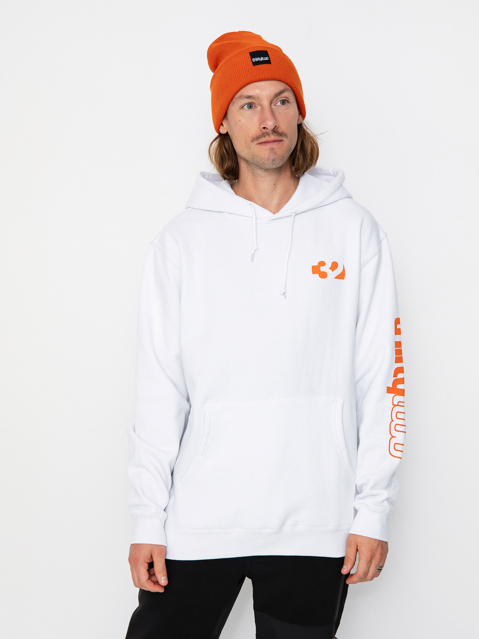 Mikina s kapucňou ThirtyTwo Double (white)