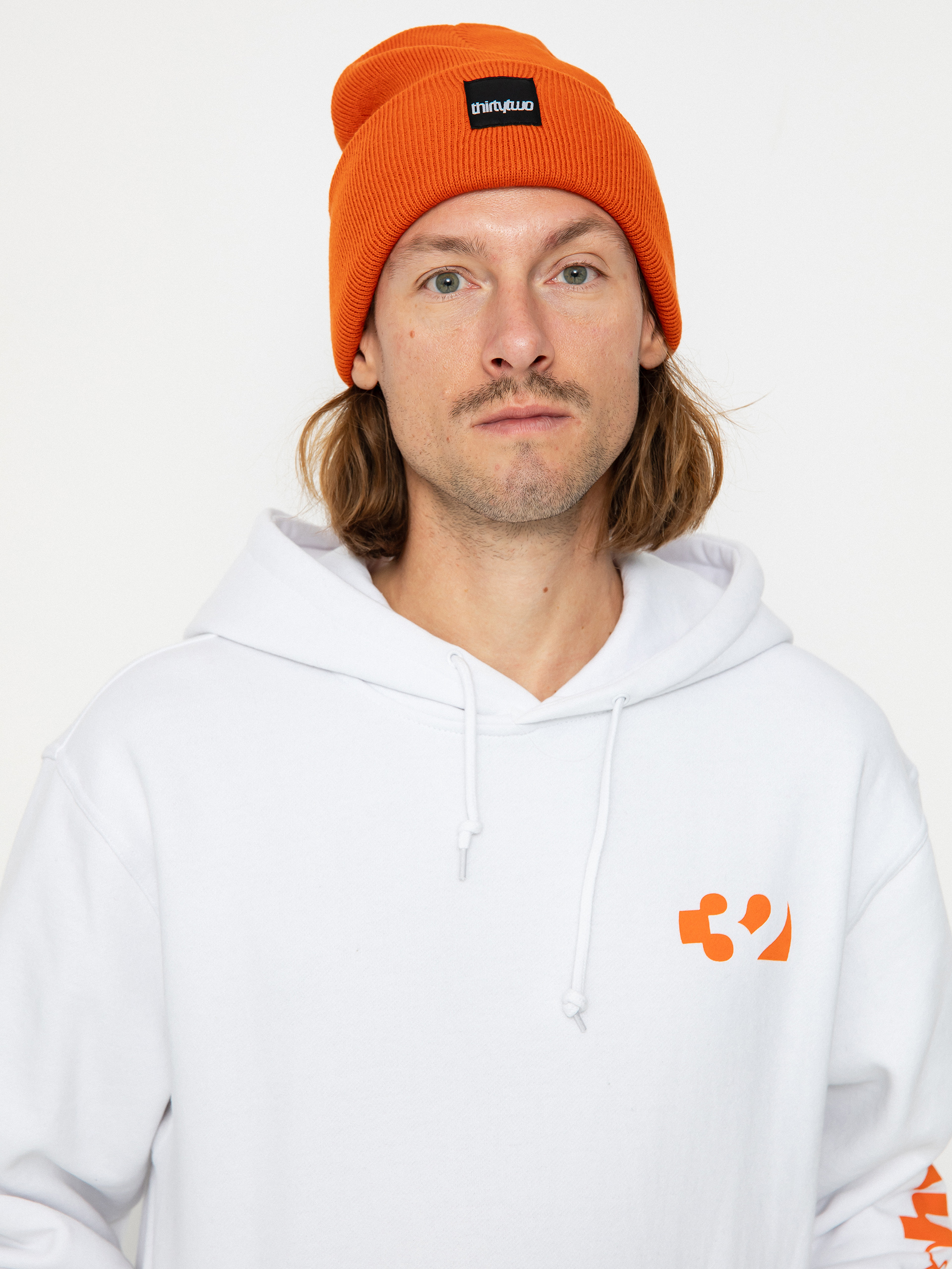 Mikina s kapucňou ThirtyTwo Double (white)