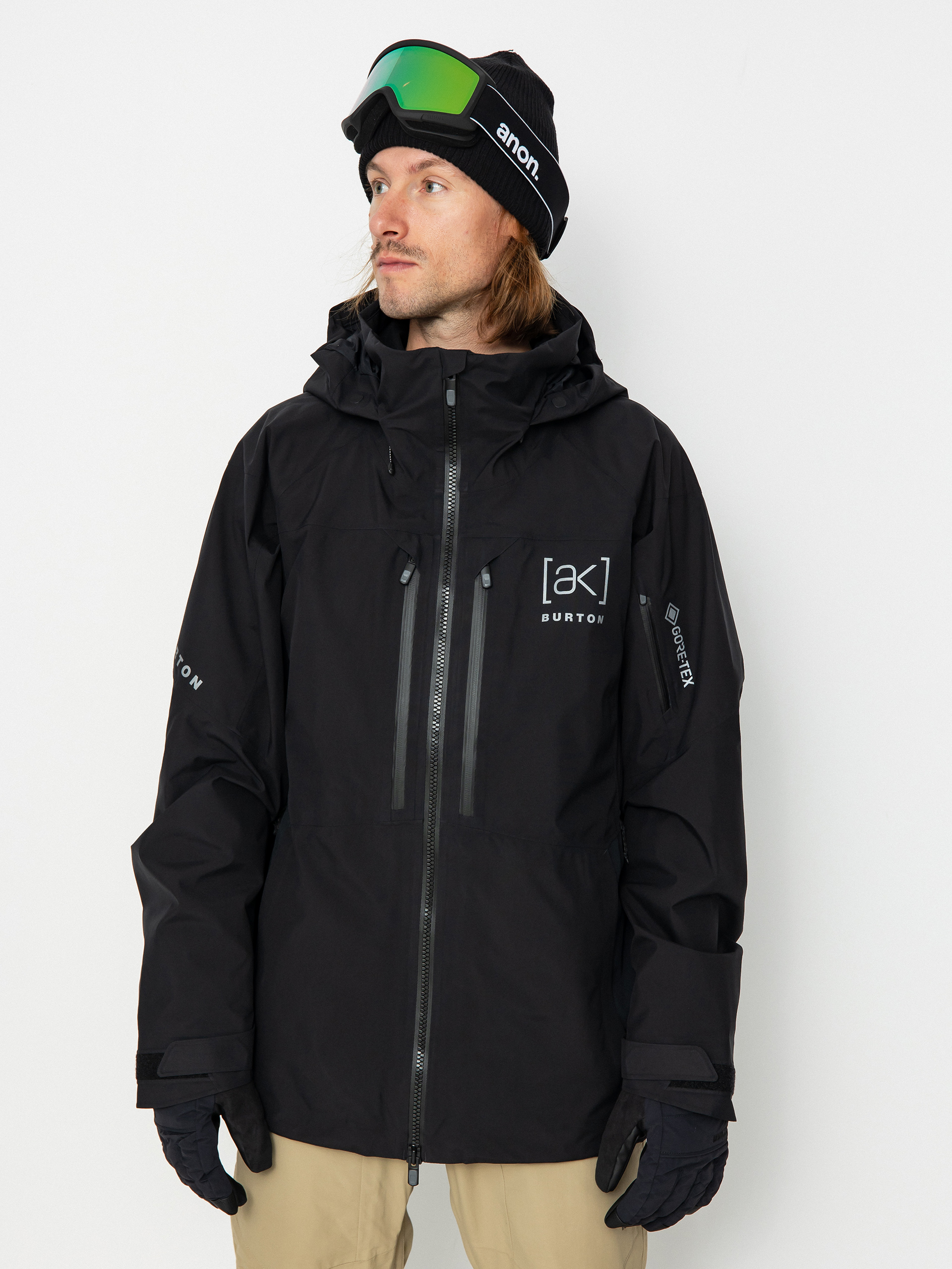 Snowboardová bunda Burton Ak Gore Swash (true black)