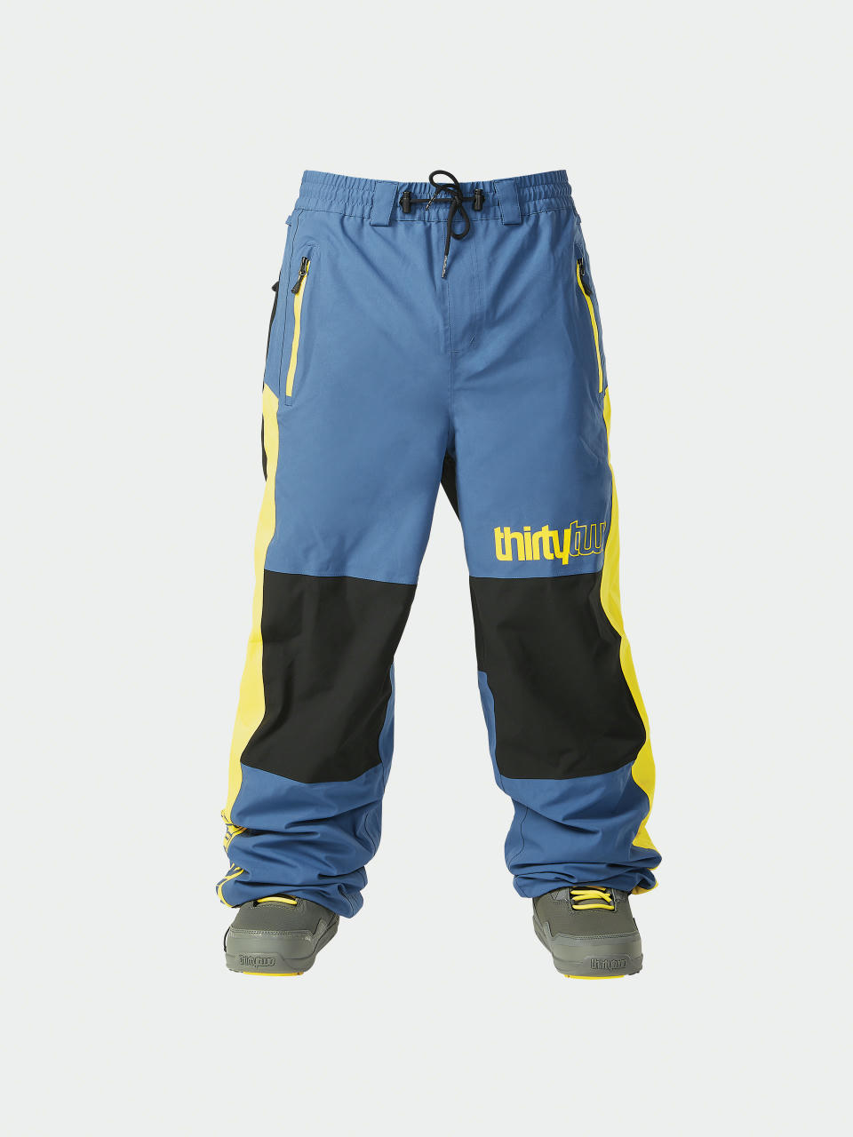 Snowboardové nohavice ThirtyTwo Sweeper (blue/yellow)