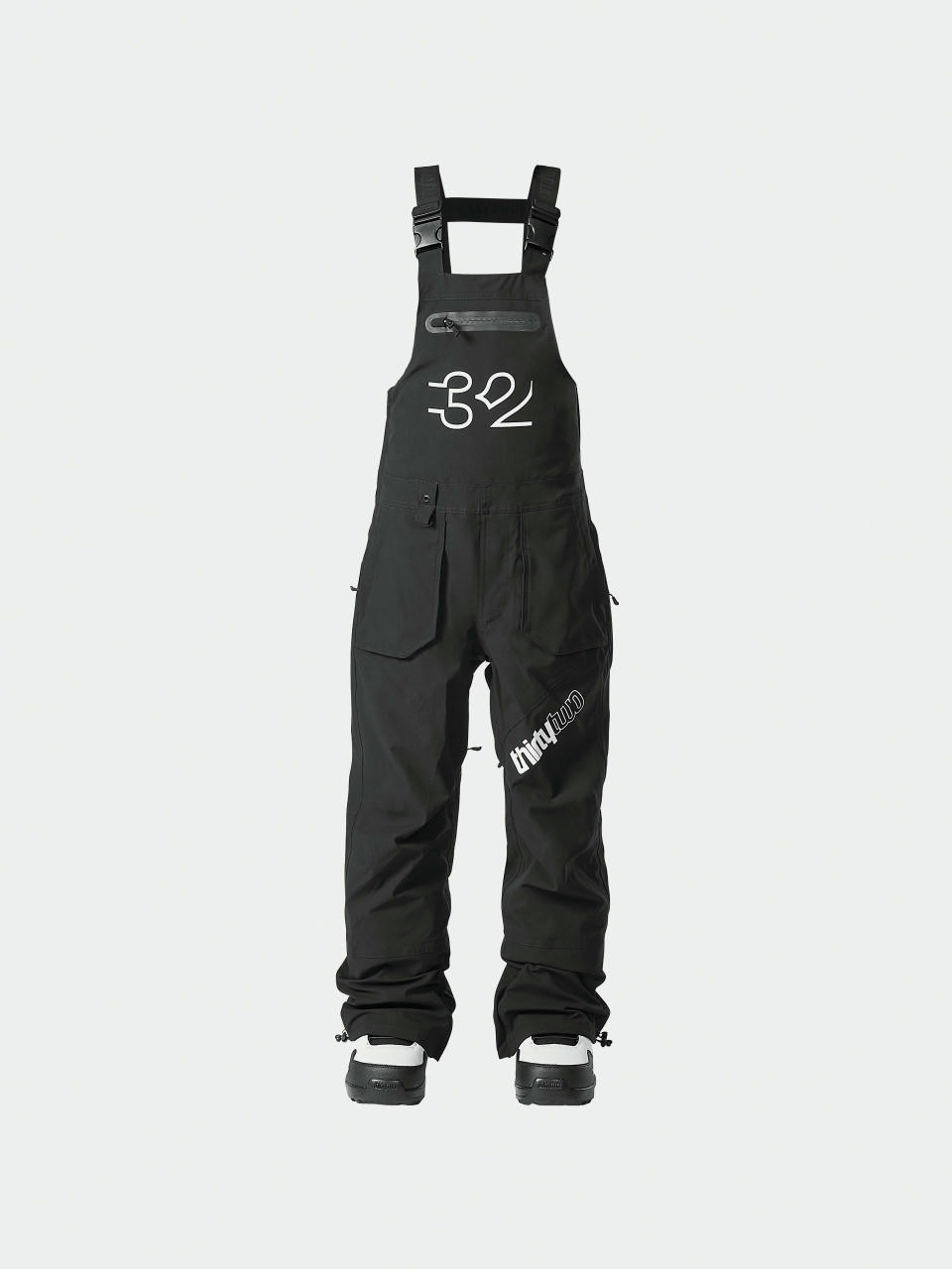 Snowboardové nohavice ThirtyTwo Youth Basement Bib JR (black)