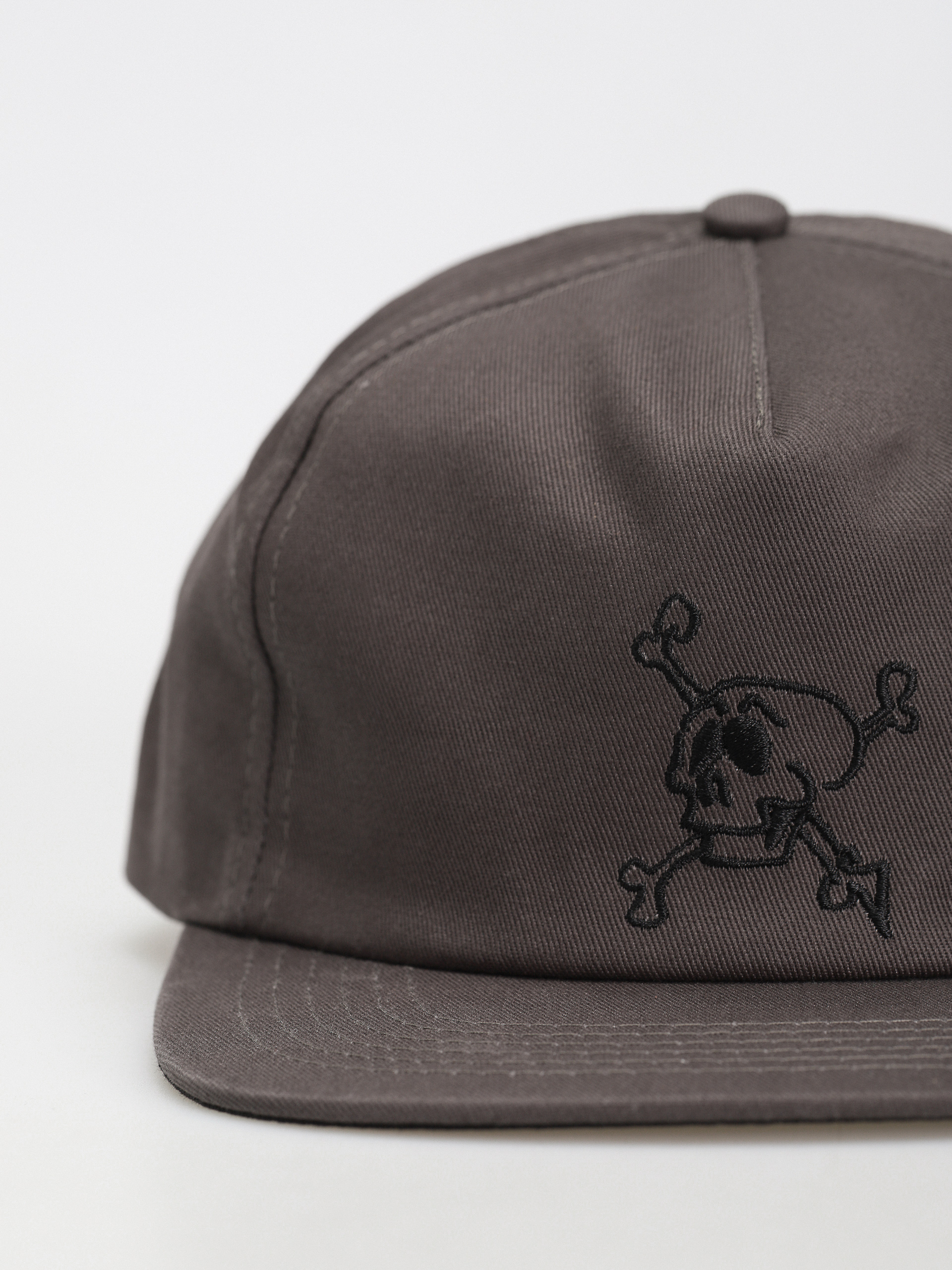 Šiltovka Krooked Adj Style Snapback (charcoal/black)