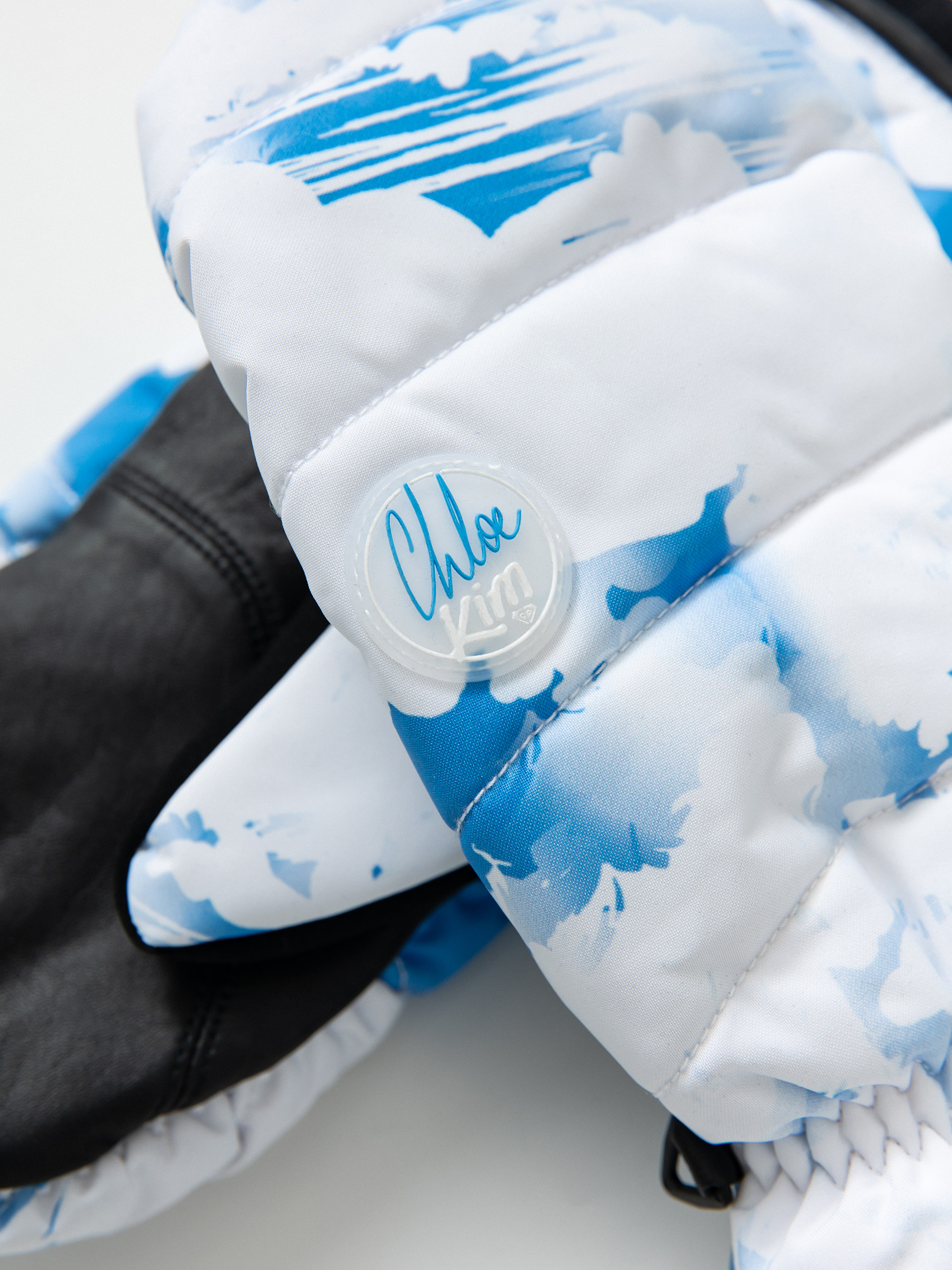 Rukavice Roxy Flint Creek Mitt Wmn (azure blue clouds)