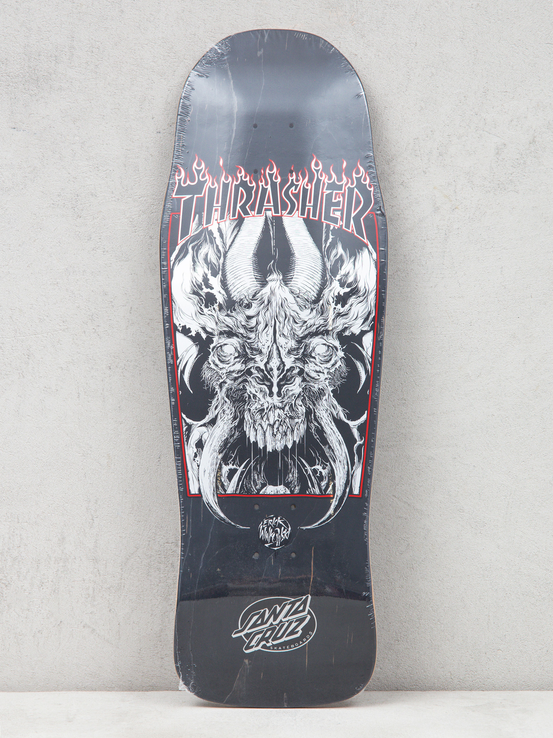 Doska Santa Cruz X Thrasher Winkowski Primeval Shaped (black)