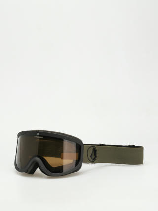 Snowboardové okuliare Volcom Footprints (military/black/light bronze+bl yellow)