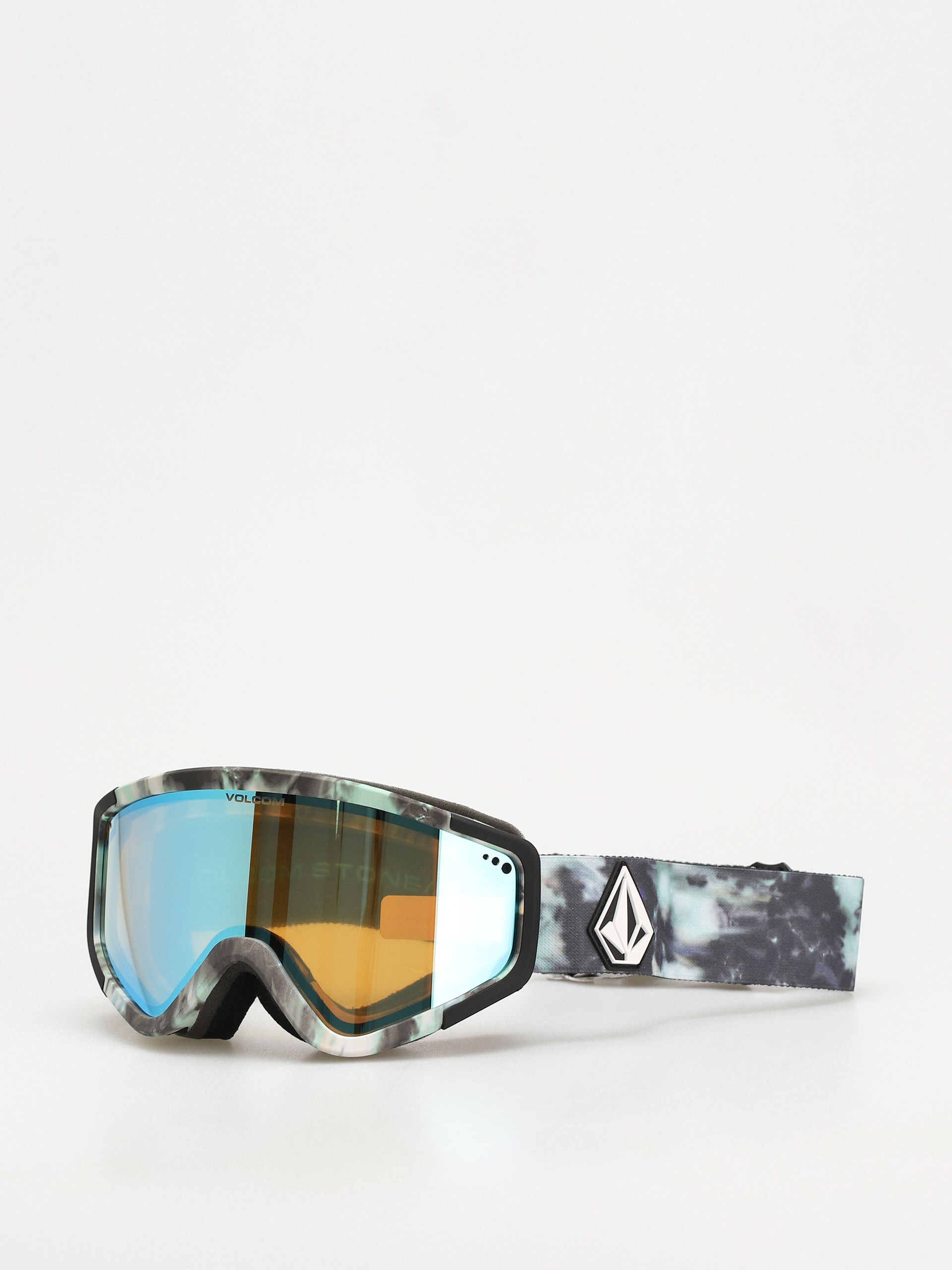 Snowboardovu00e9 okuliare Volcom Attunga (spritz/black/ice chrome+bl dark grey)