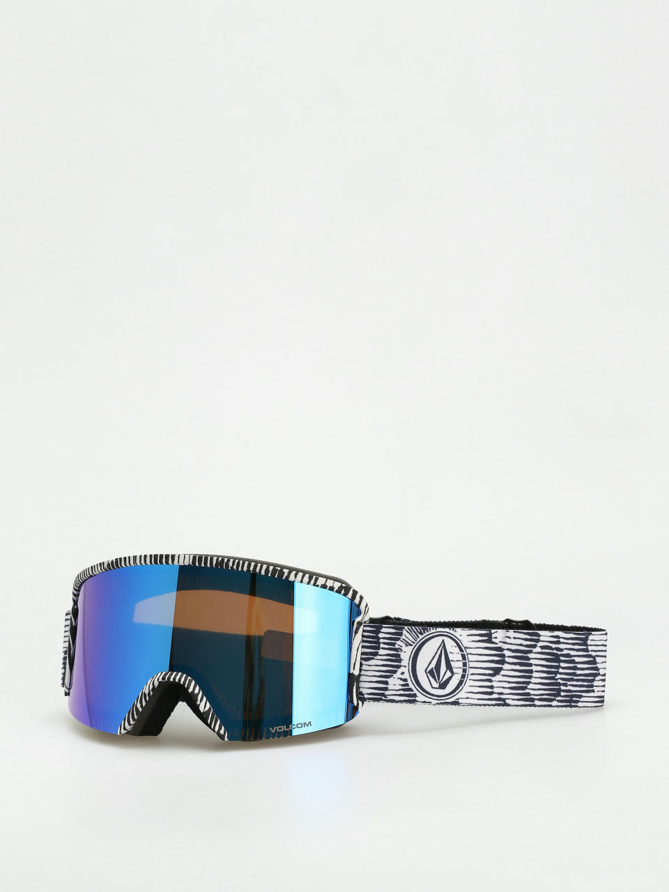 Snowboardové okuliare Volcom Garden (jamie lynn/blue chrome+bl yellow)