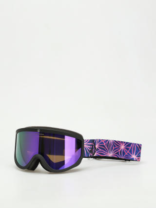 Snowboardové okuliare Volcom Footprints (mike ravelson/purple chrome+bl yellow)