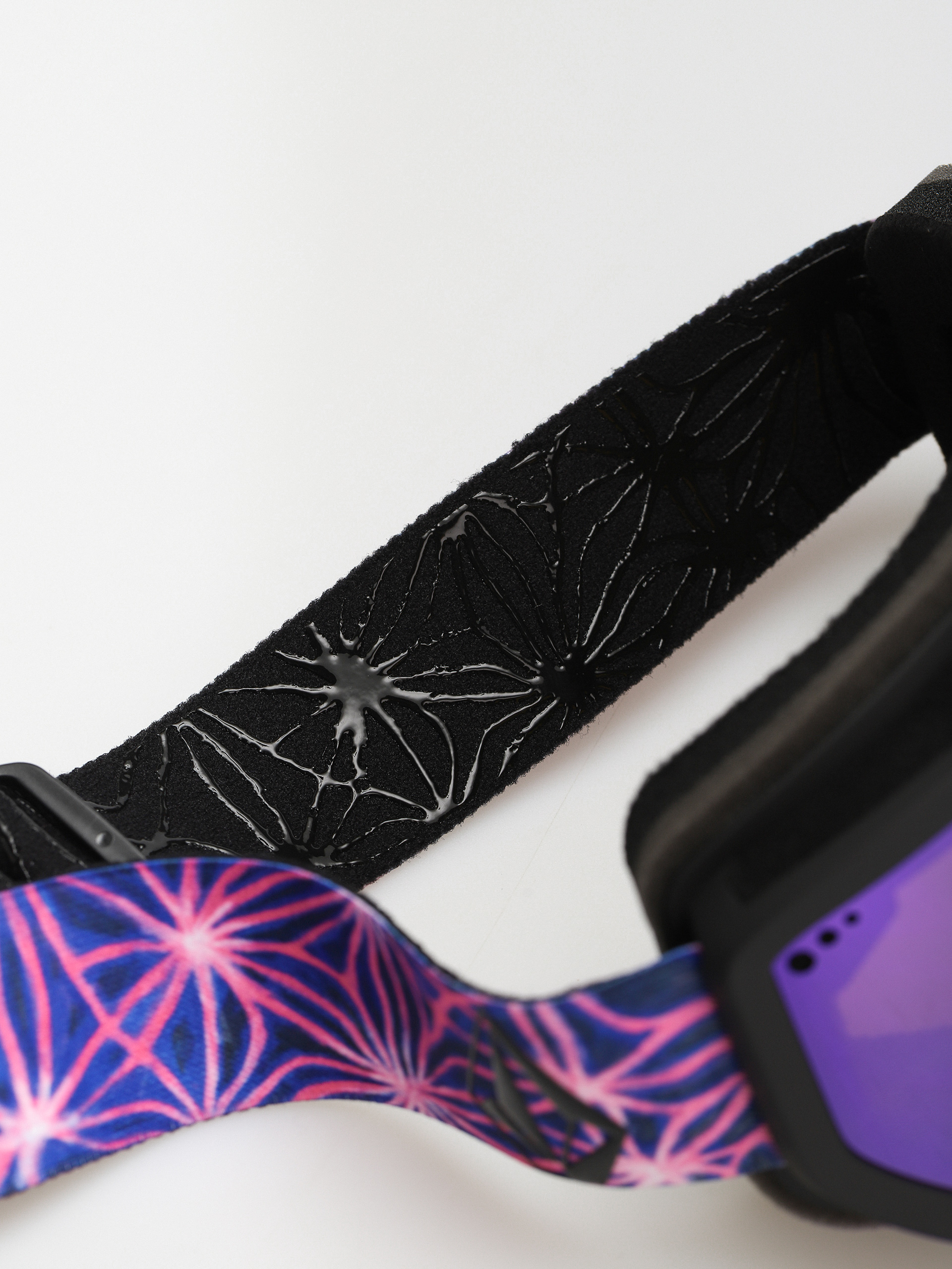 Snowboardové okuliare Volcom Footprints (mike ravelson/purple chrome+bl yellow)