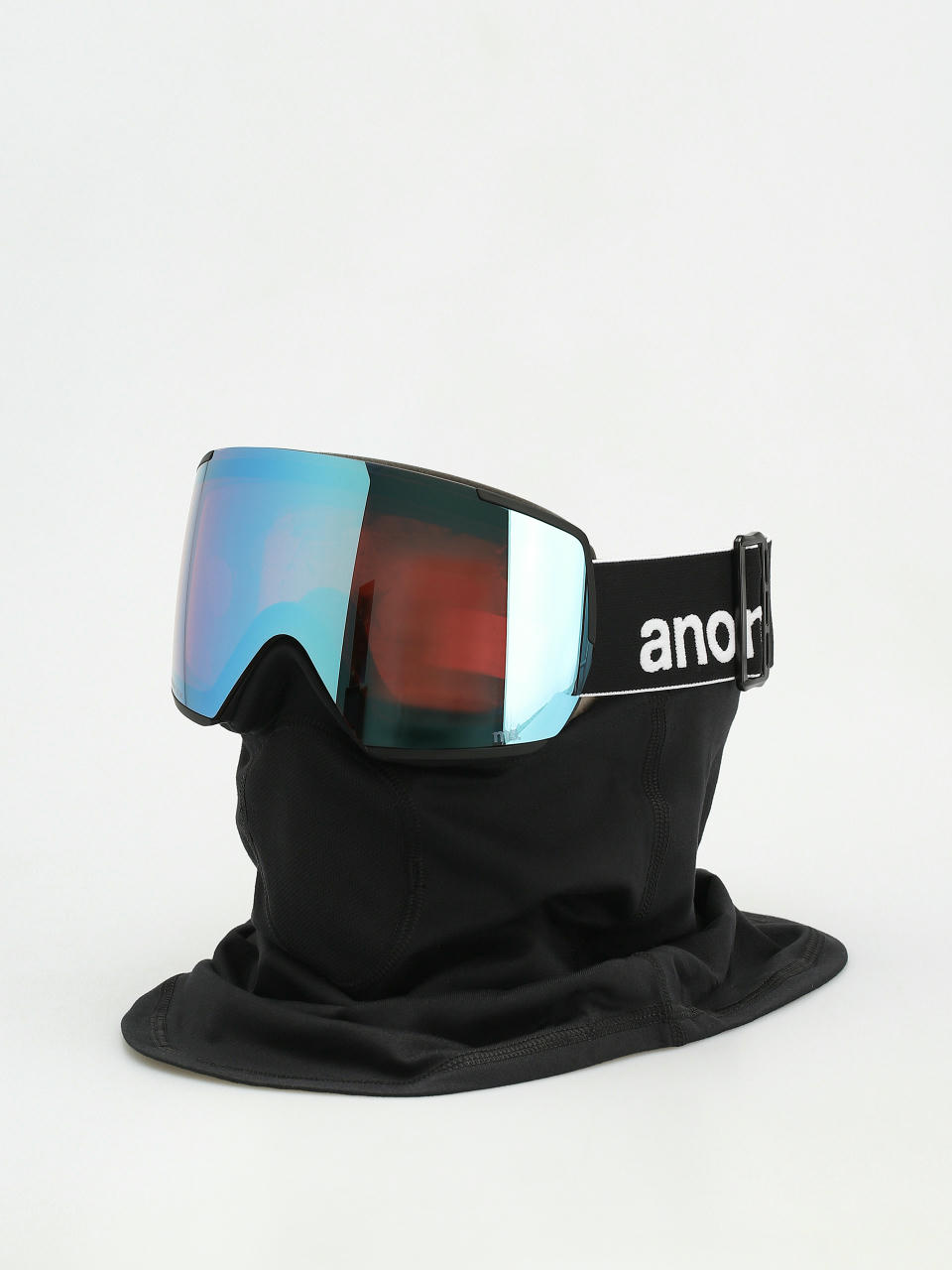 Snowboardové okuliare Anon M5 (black/variable blue/cloudy pink)