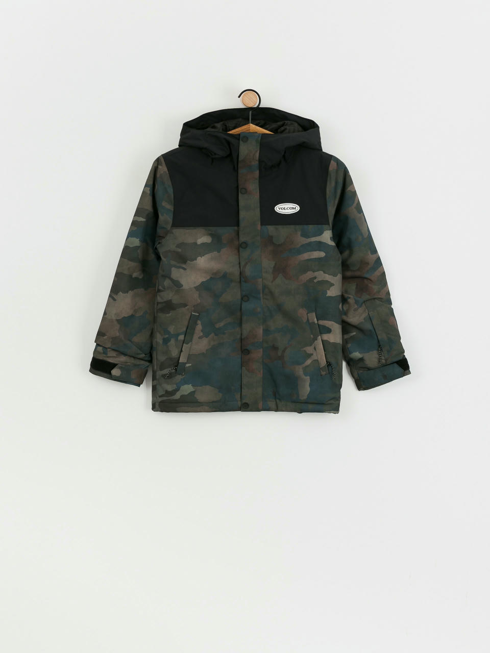 Snowboardová bunda Volcom Stone.91 Ins JR (cloudwash camo)