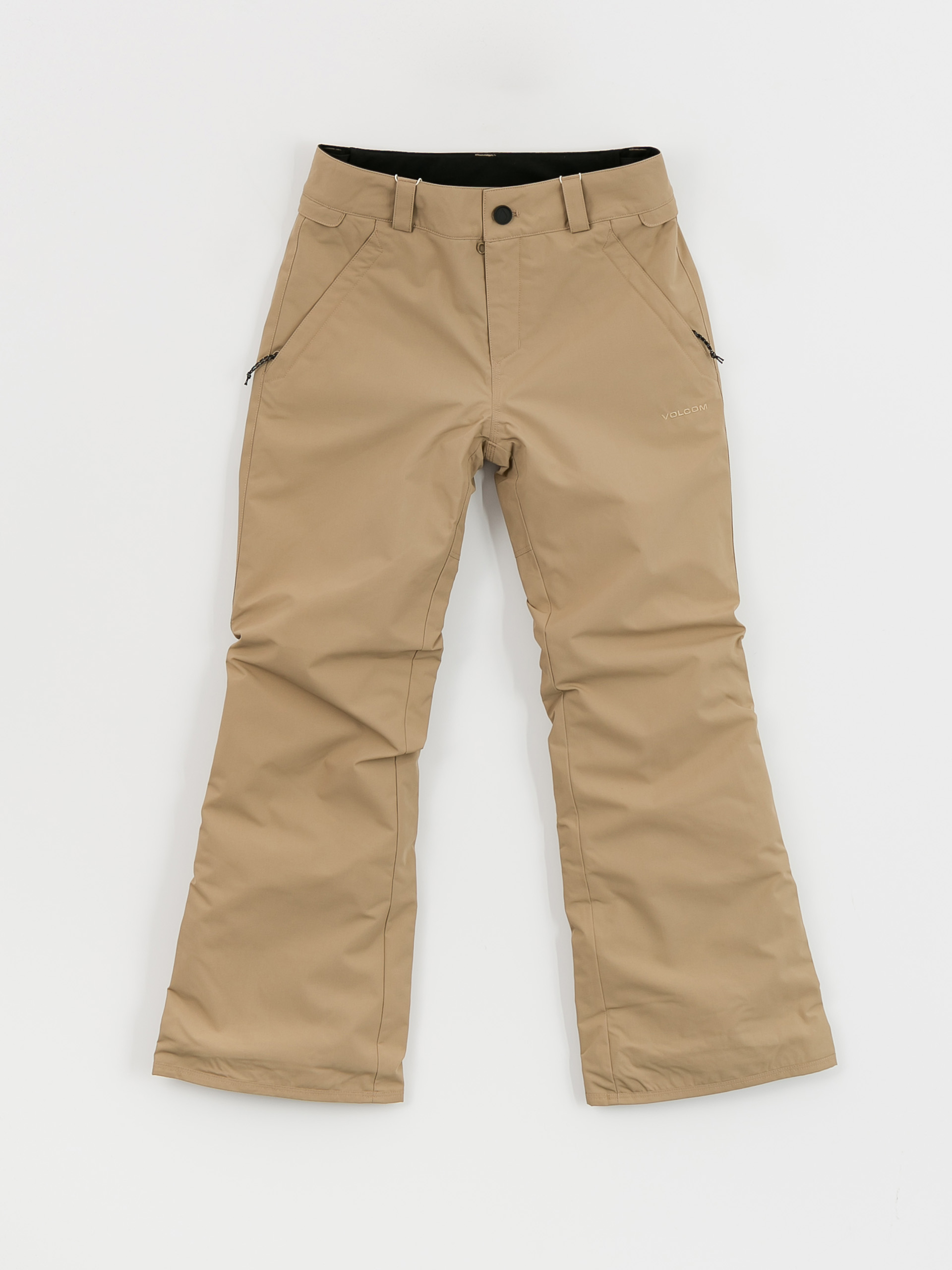 Snowboardovu00e9 nohavice Volcom Freakin Chino Youth Ins JR (dark khaki)