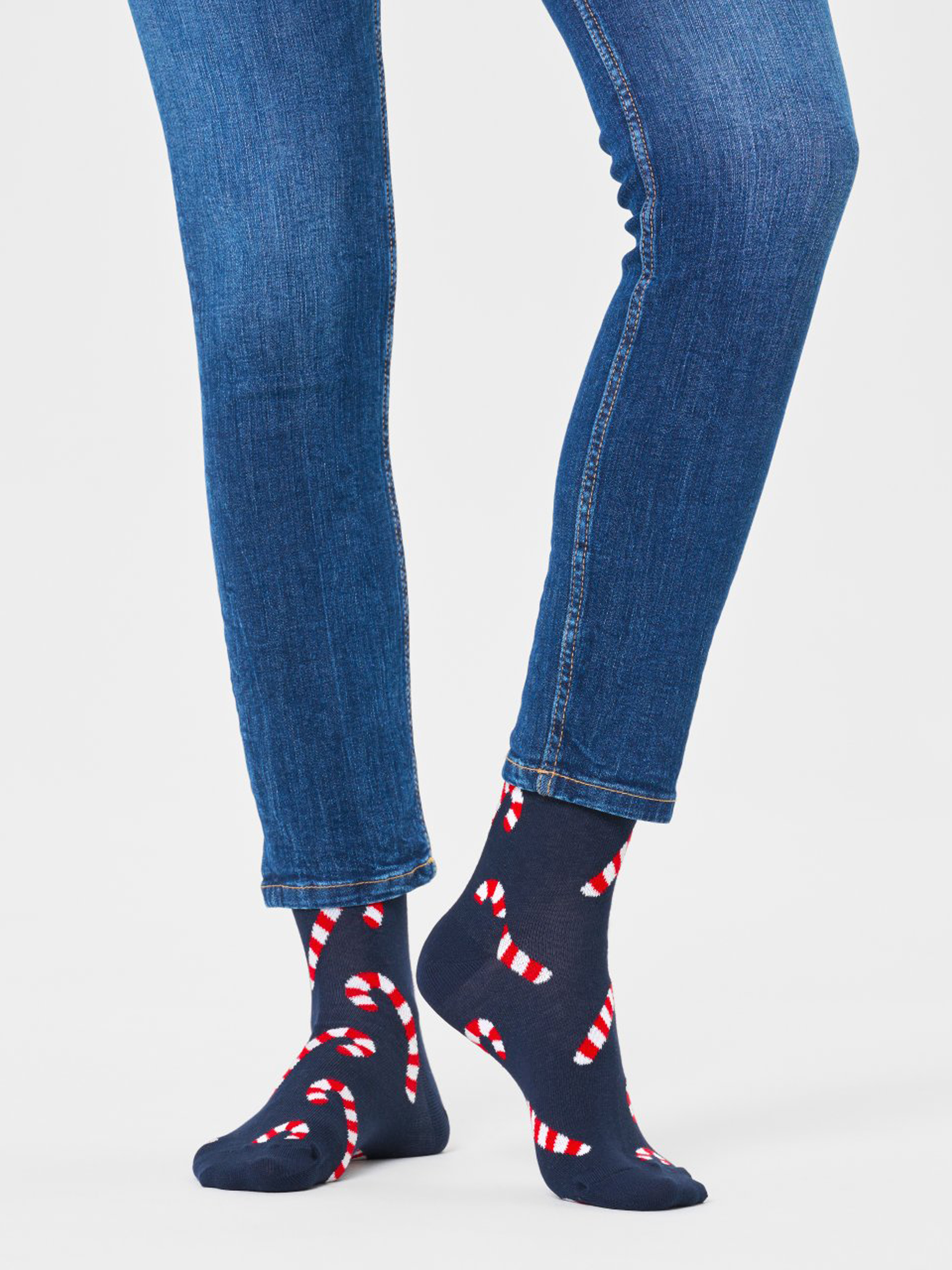 Ponožky Happy Socks Candy Cane (navy)