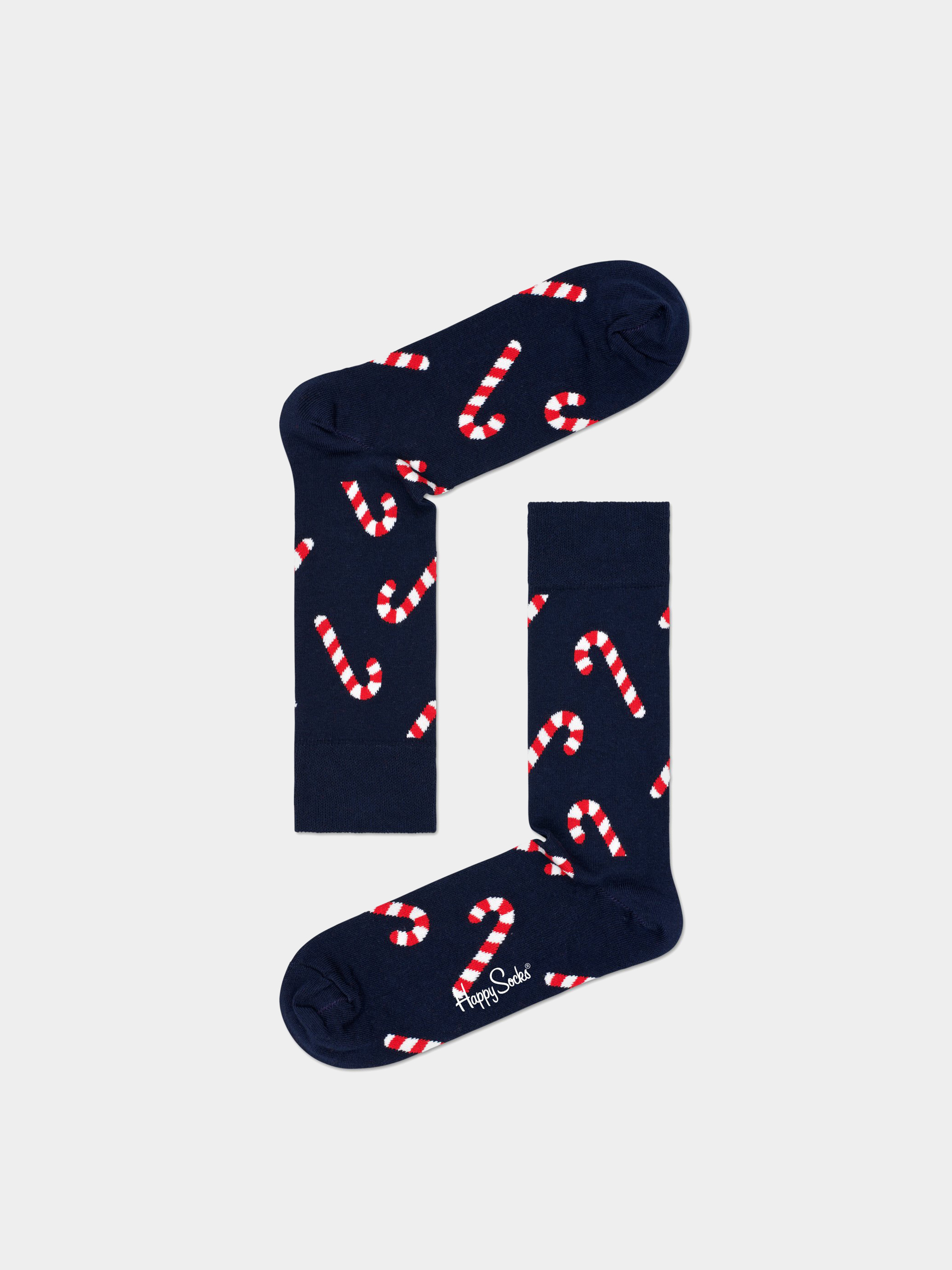Ponožky Happy Socks Candy Cane (navy)