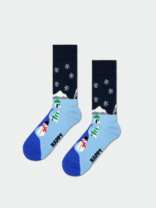 Ponožky Happy Socks The Little House On The Snowland (navy)