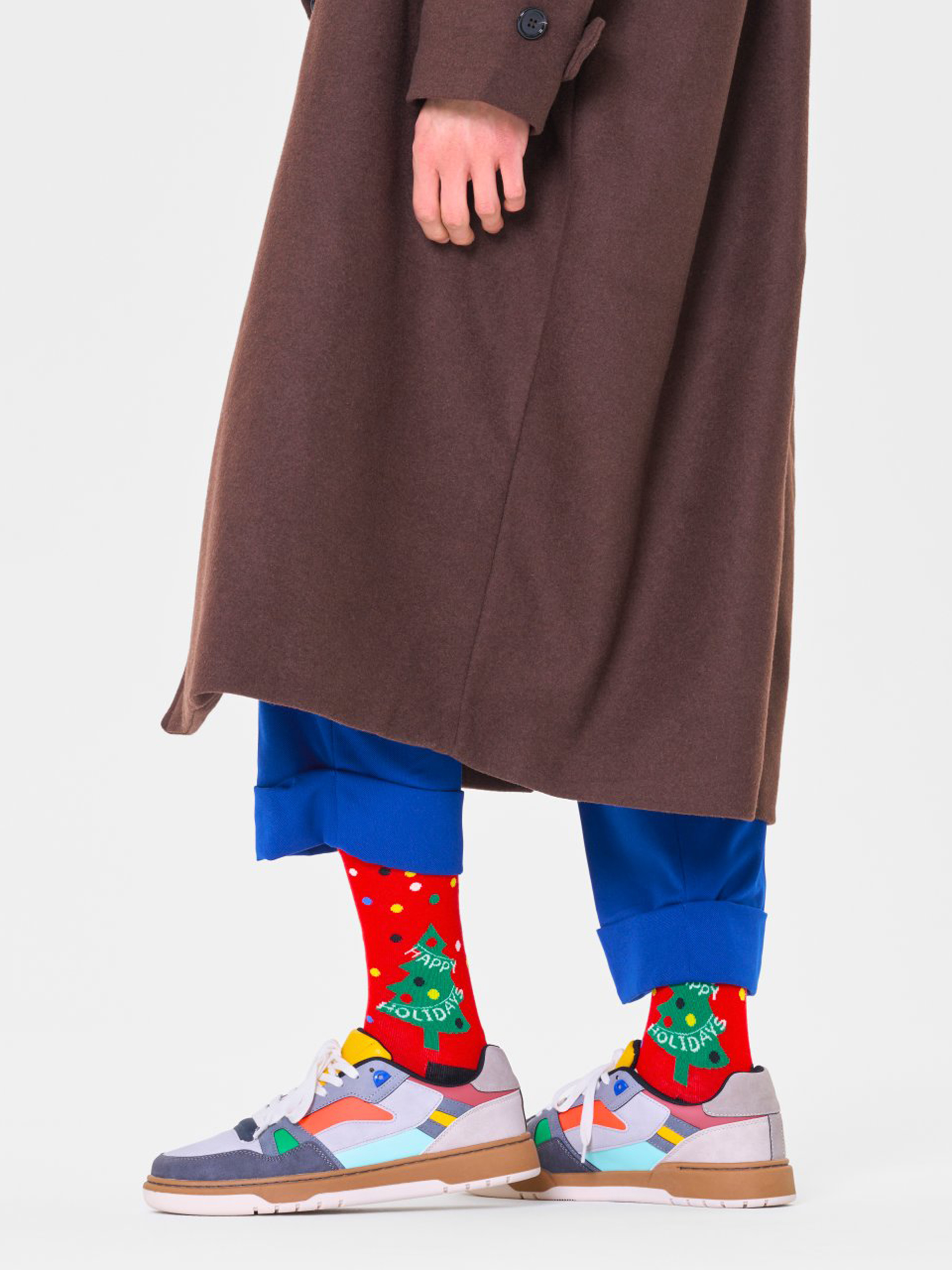 Ponožky Happy Socks Happy Holidays (red)