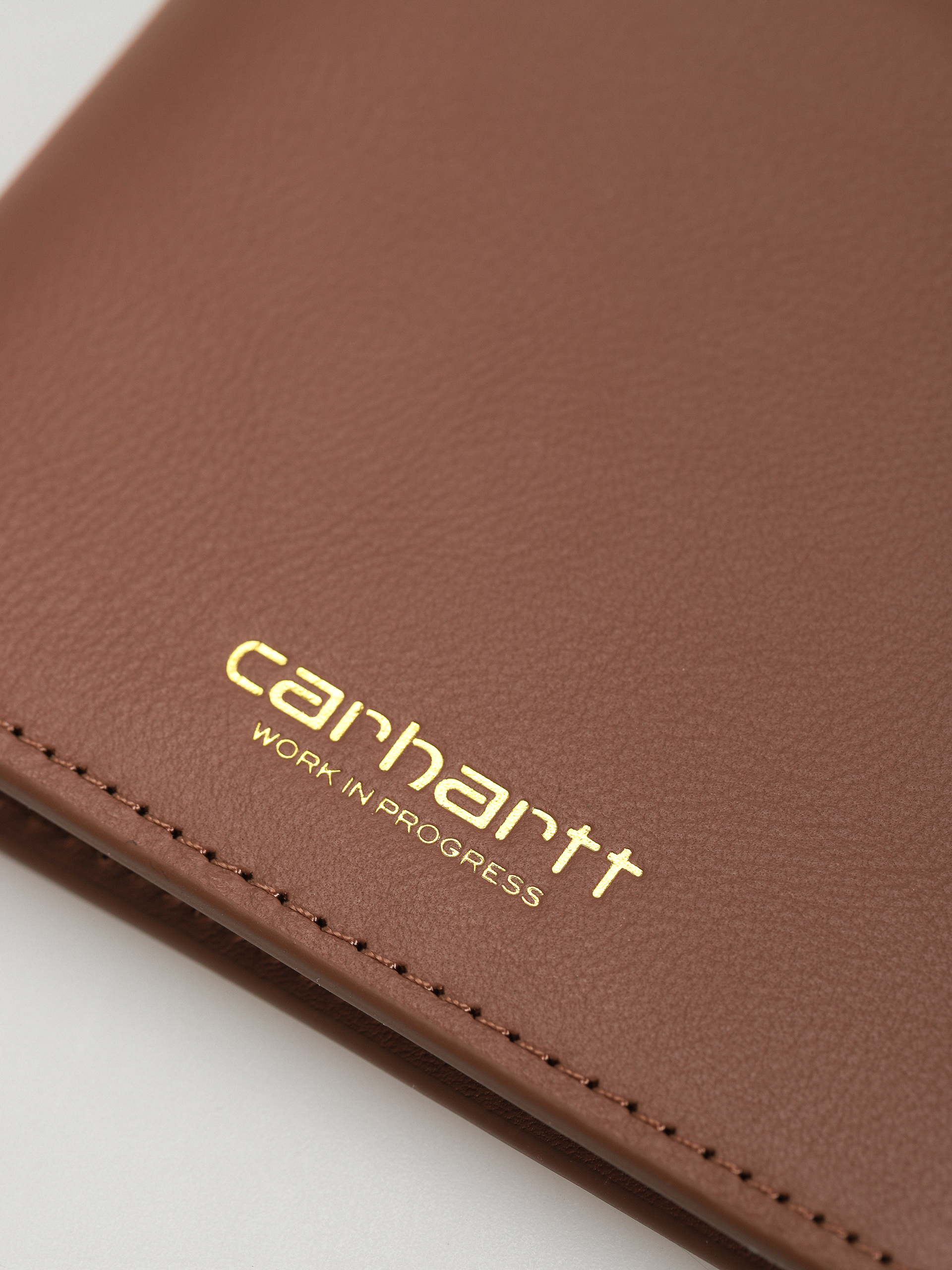 Peňaženka Carhartt WIP Vegas Billfold (cognac/gold)