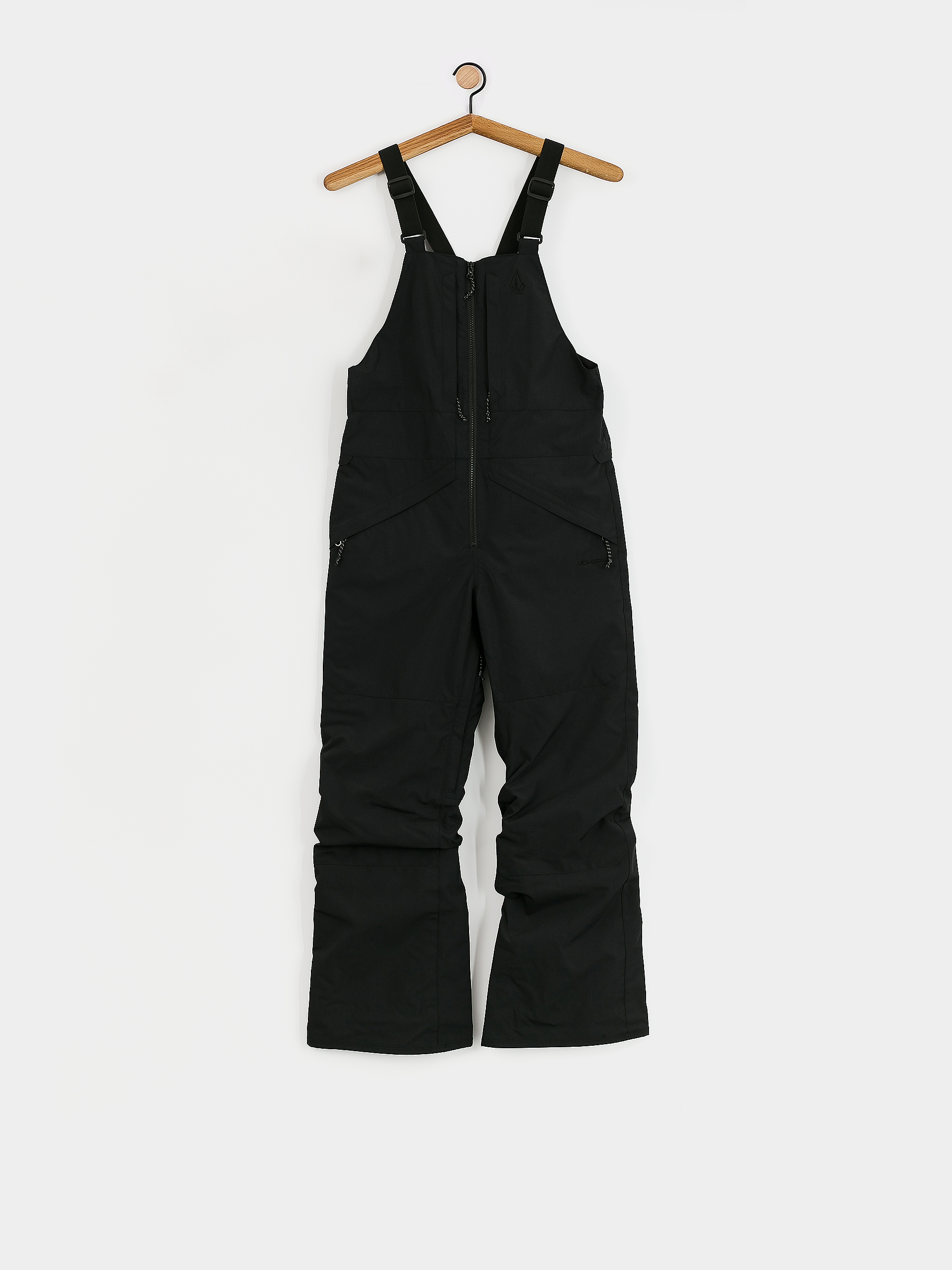 Snowboardové nohavice Volcom Barkley Ins Bib Overall JR (black)