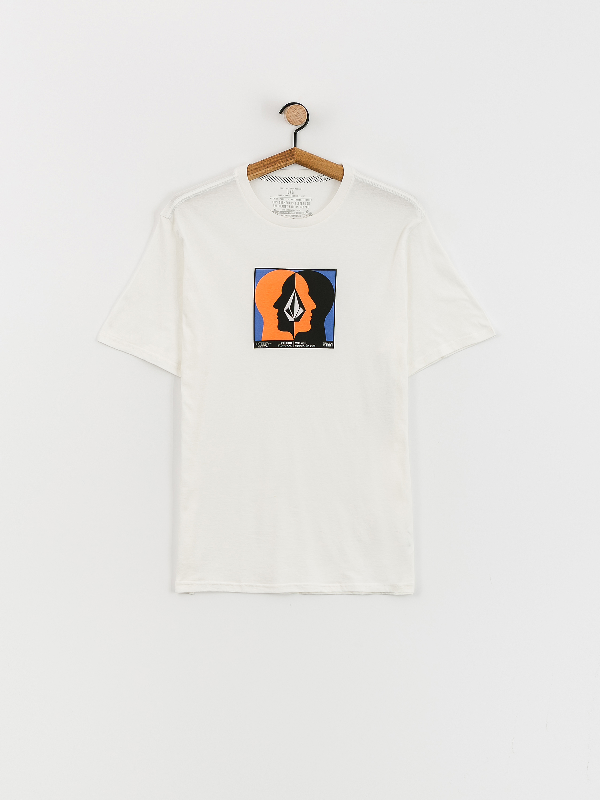Tričko Volcom Whelmed (off white)