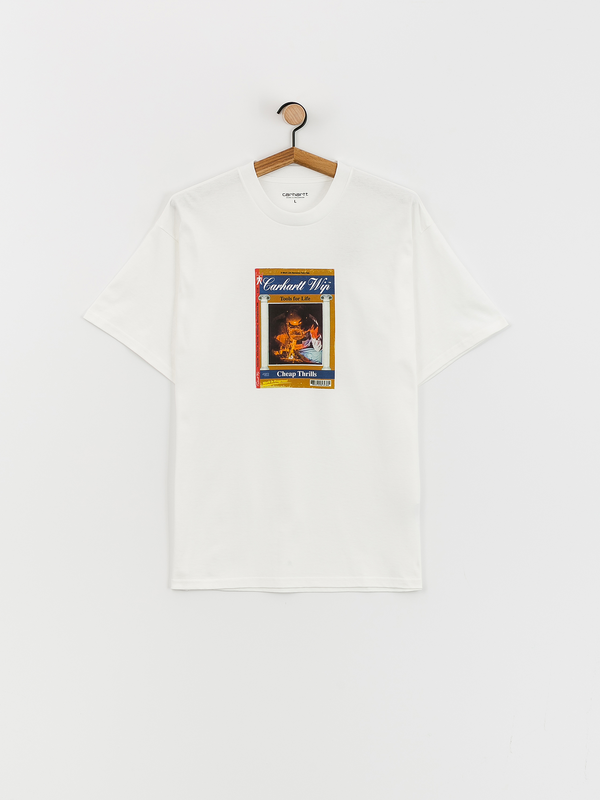 Tričko Carhartt WIP Cheap Thrills (white)