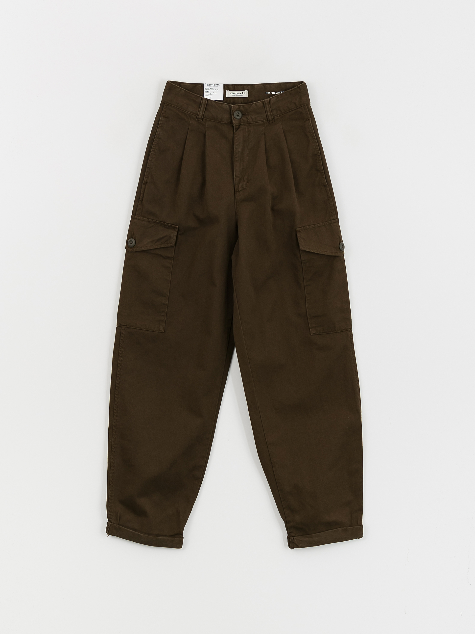 Nohavice Carhartt WIP Collins Wmn (cypress)