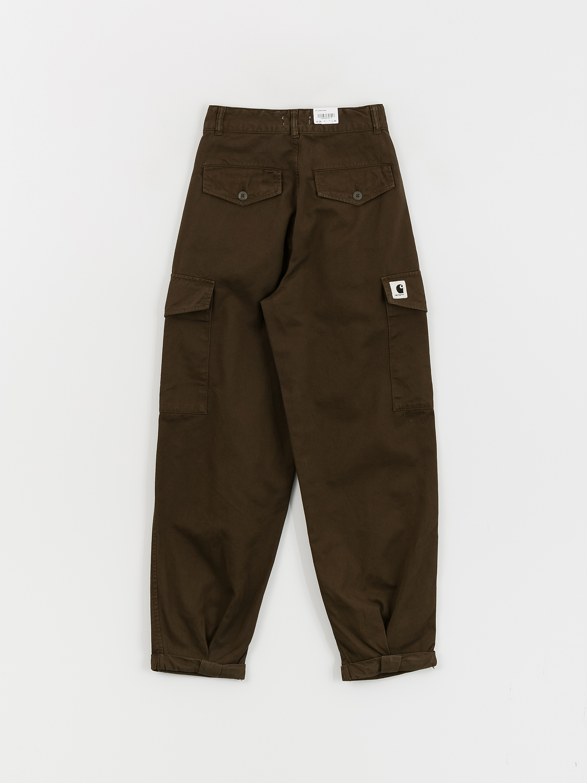 Nohavice Carhartt WIP Collins Wmn (cypress)