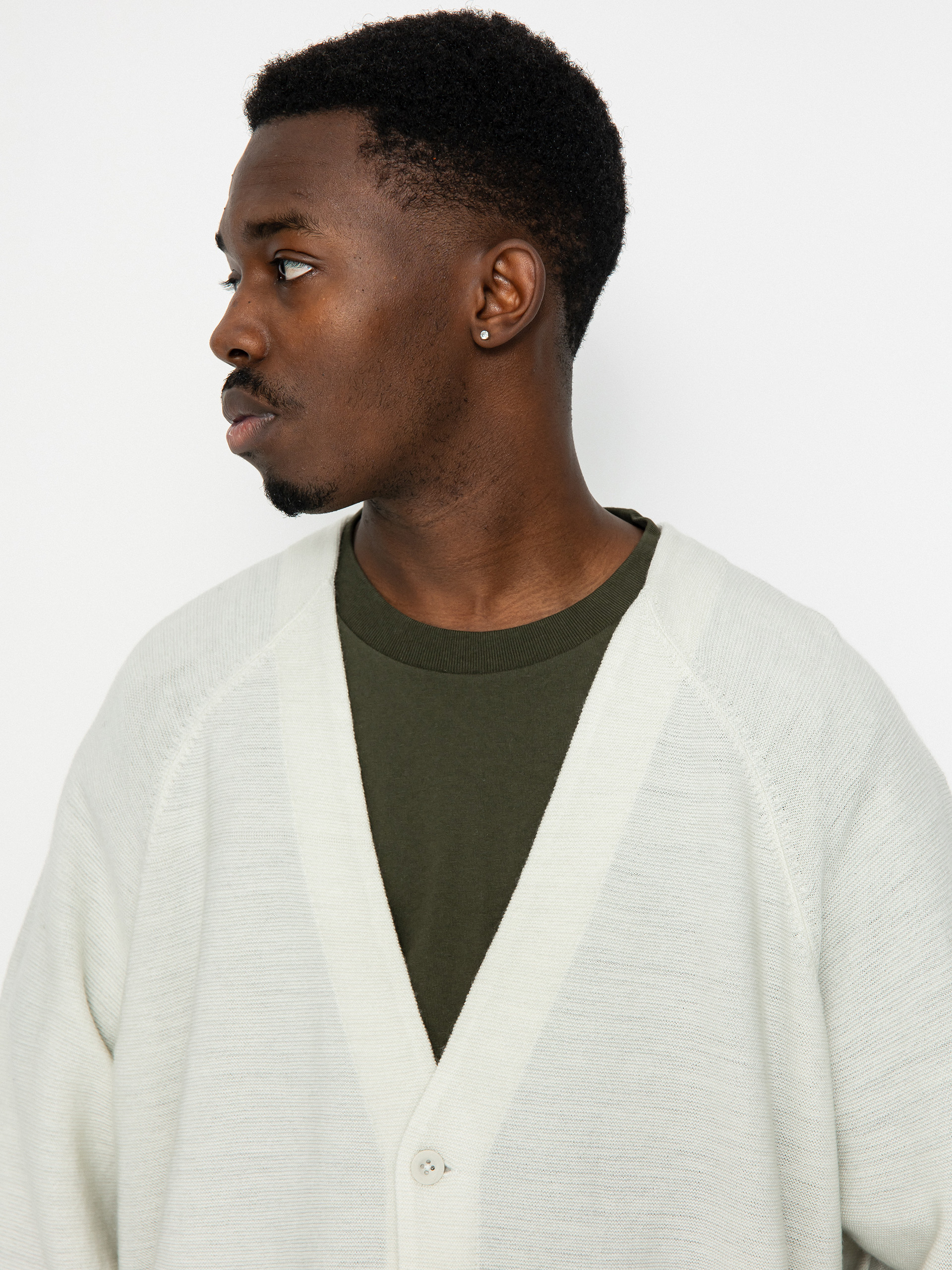 Sveter Nike SB Cardigan (light bone/white)