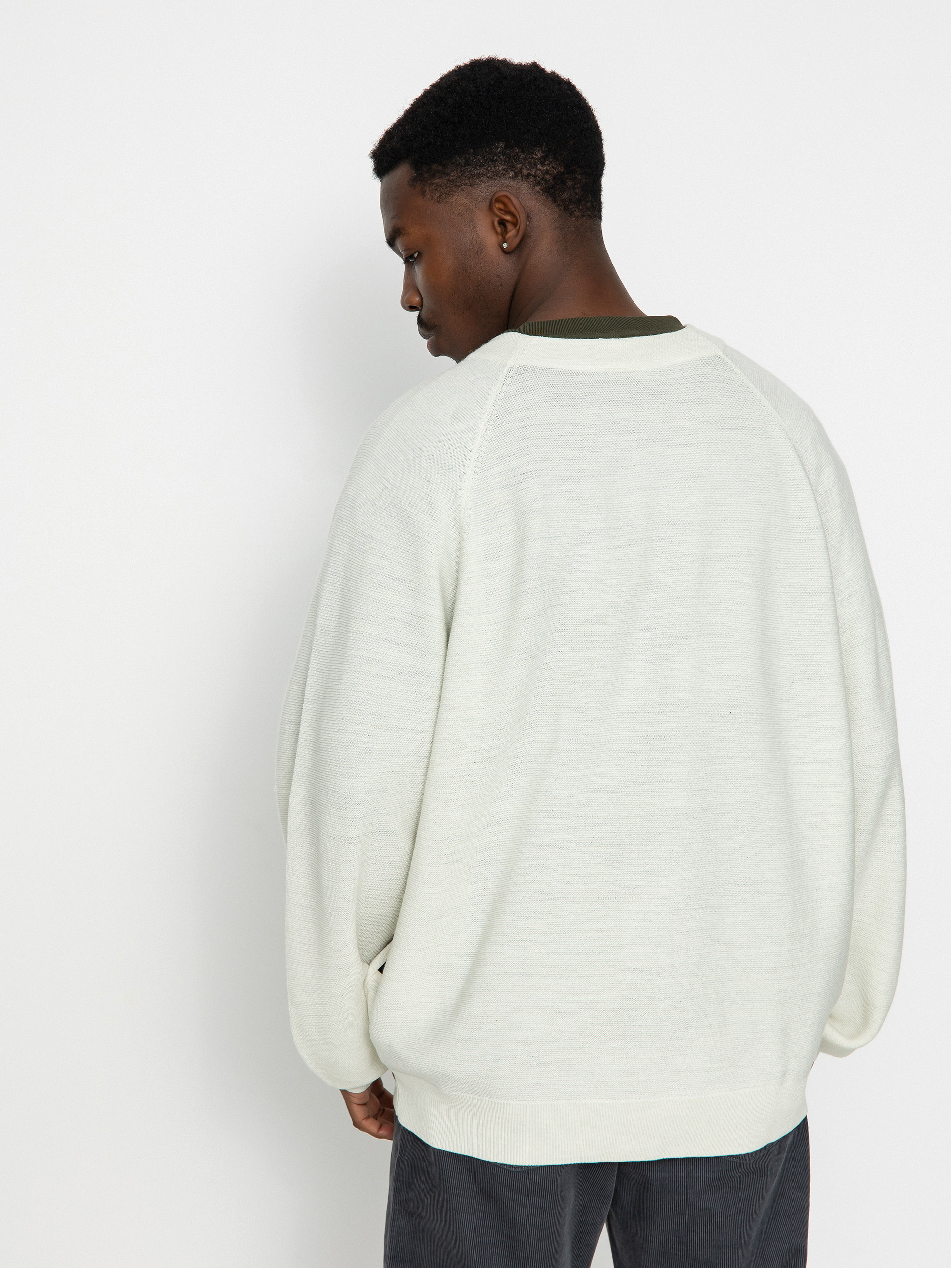 Sveter Nike SB Cardigan (light bone/white)
