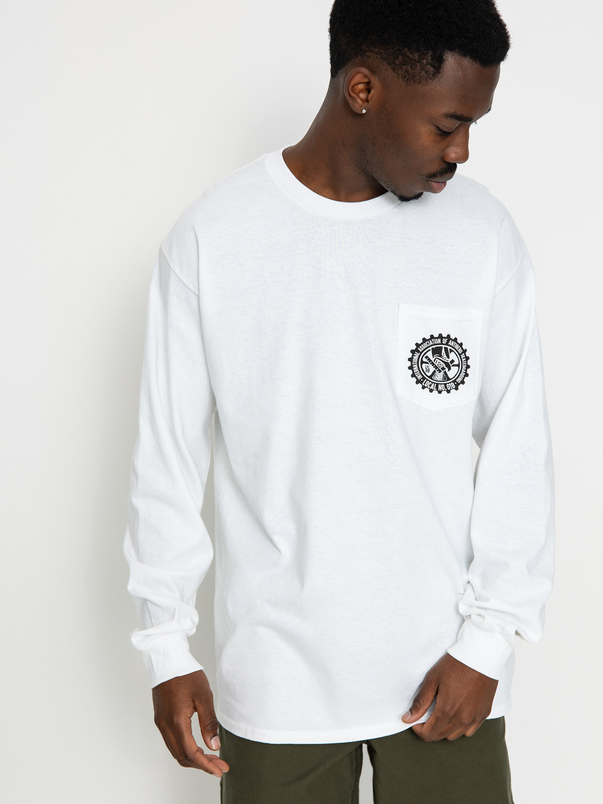 Triko Antihero Pkt Union 18 Lcal (white/black)