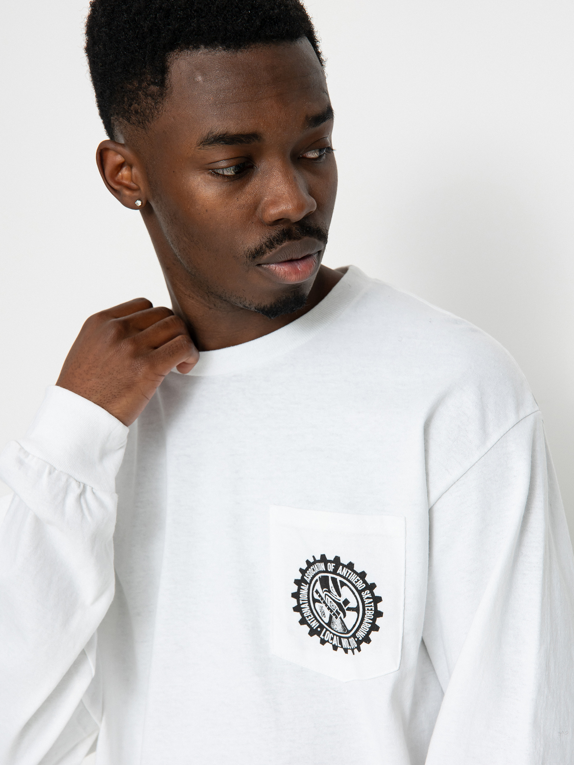 Triko Antihero Pkt Union 18 Lcal (white/black)