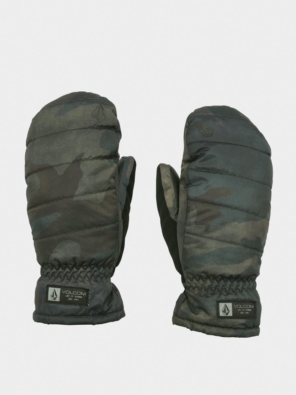 Rukavice Volcom Puff Puff Mitt Wmn (cloudwash camo)