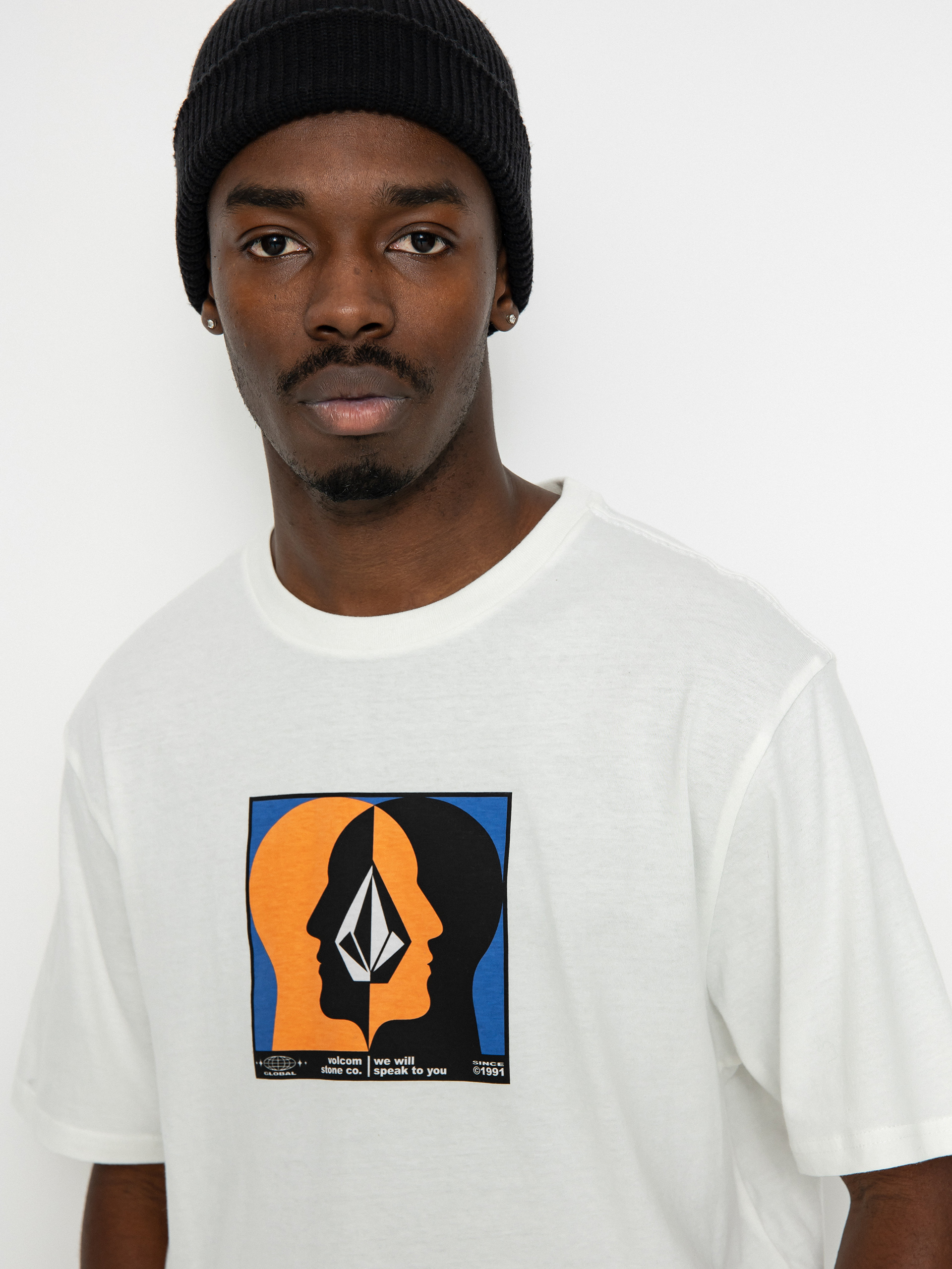 Tričko Volcom Whelmed (off white)