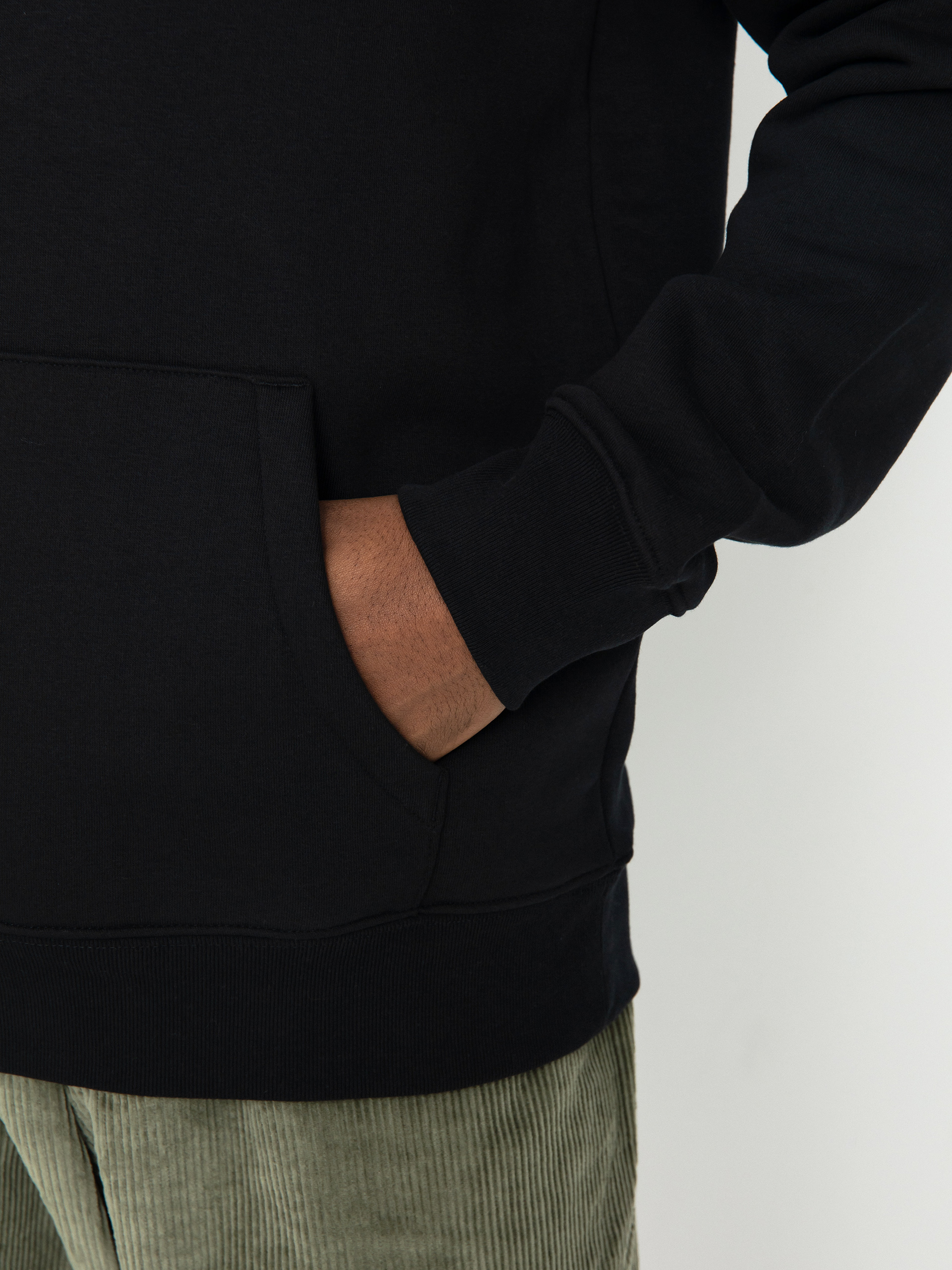 Mikina s kapucňou Poetic Collective Box HD (black/white)