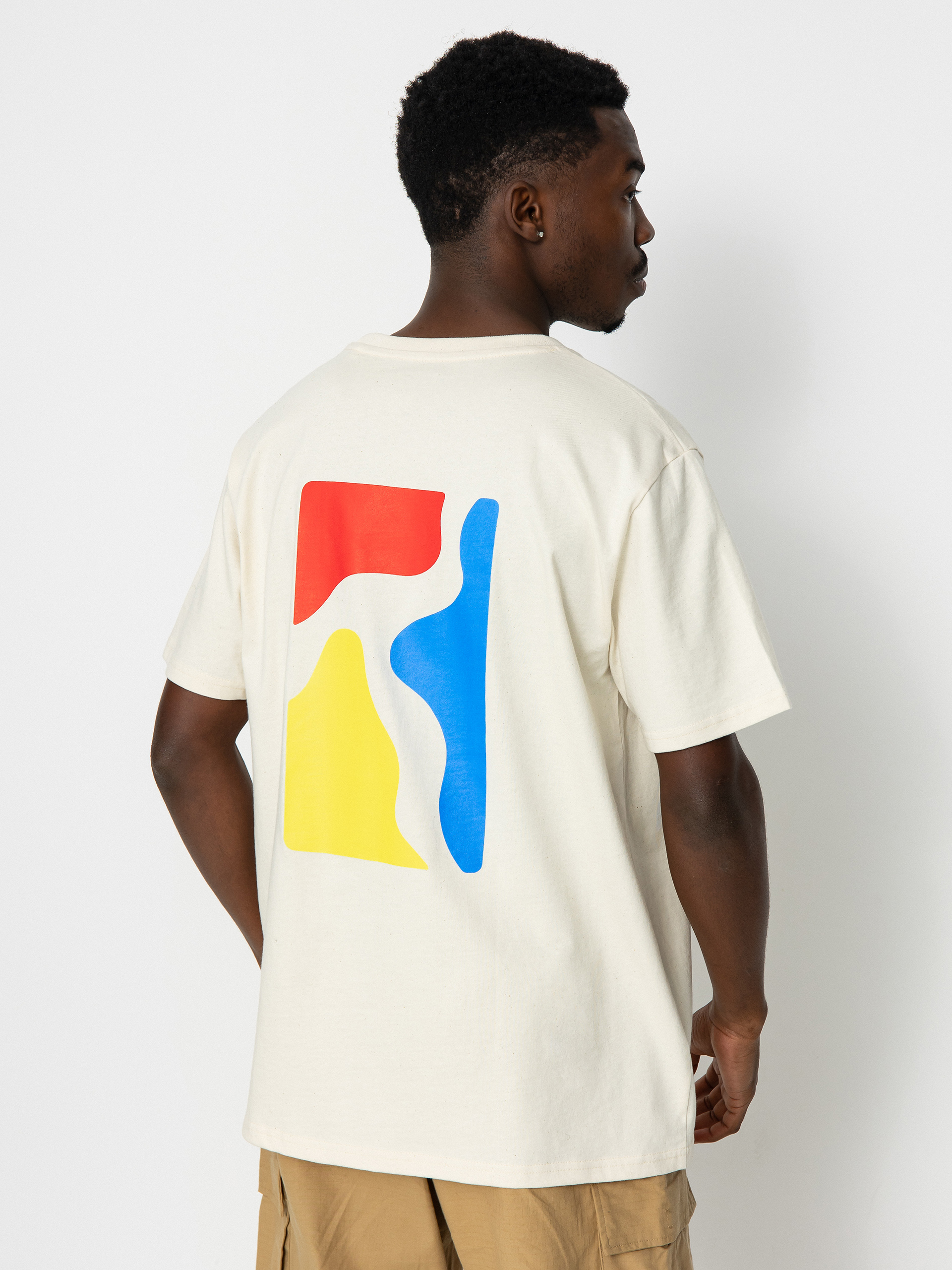 Tričko Poetic Collective Color Logo (natural white)