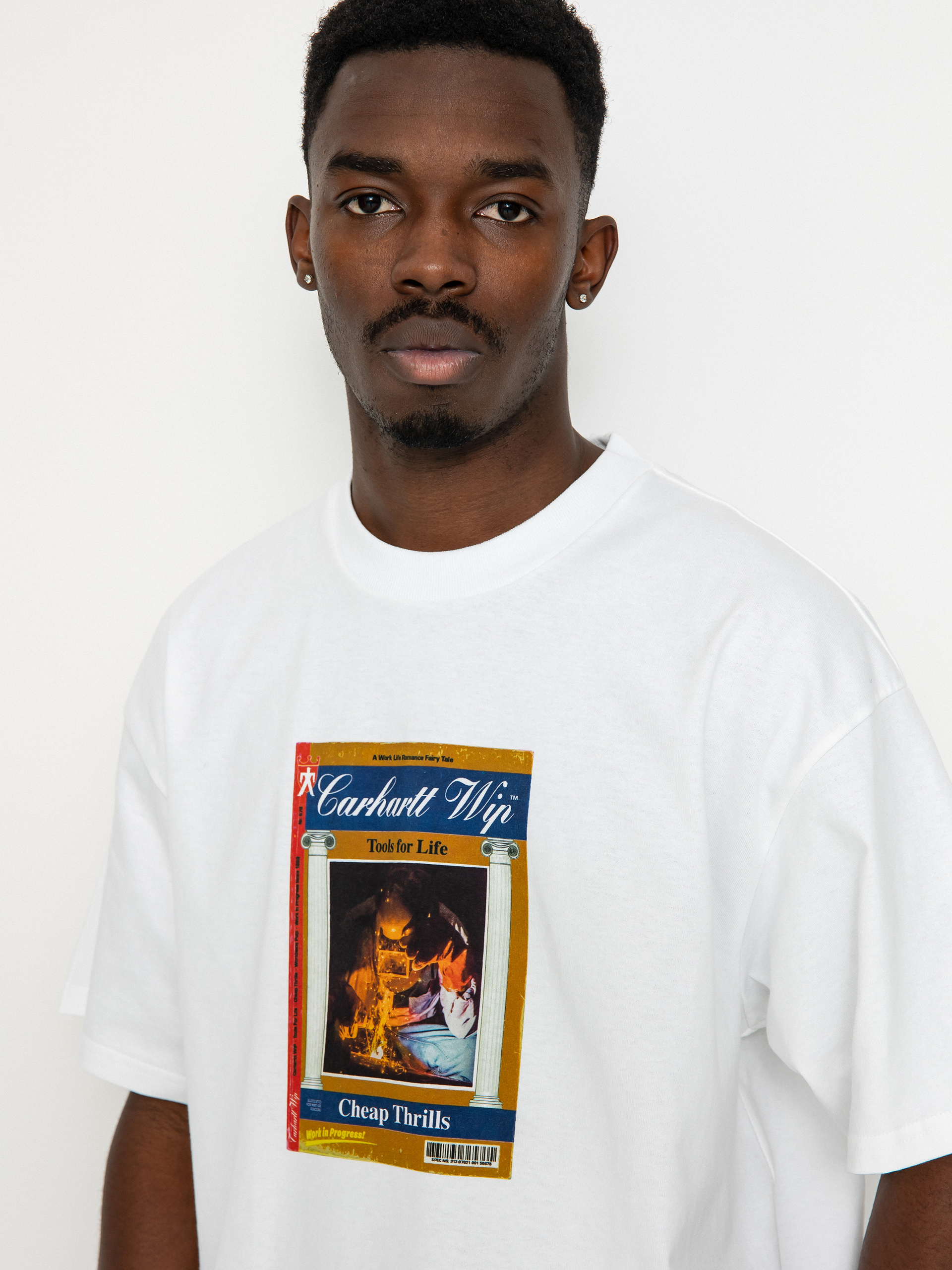 Tričko Carhartt WIP Cheap Thrills (white)