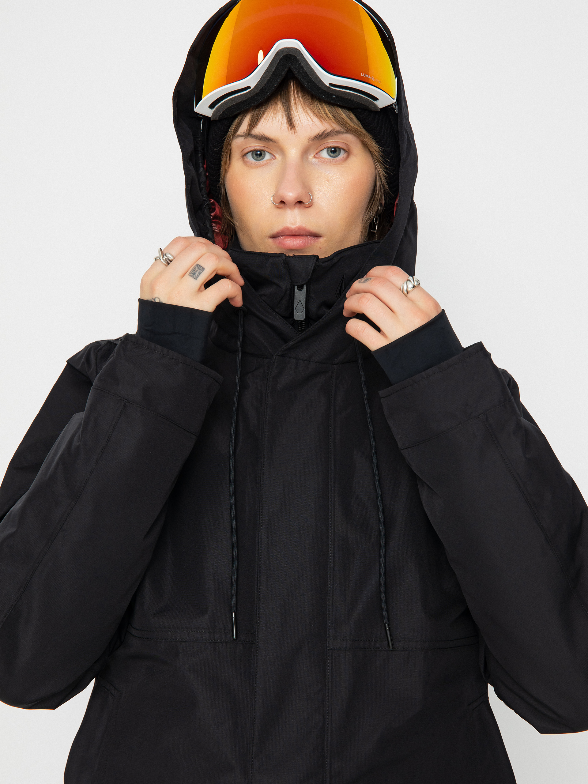Dámska Snowboardová bunda Volcom Paxson 2L Tds Inf Parka (black)