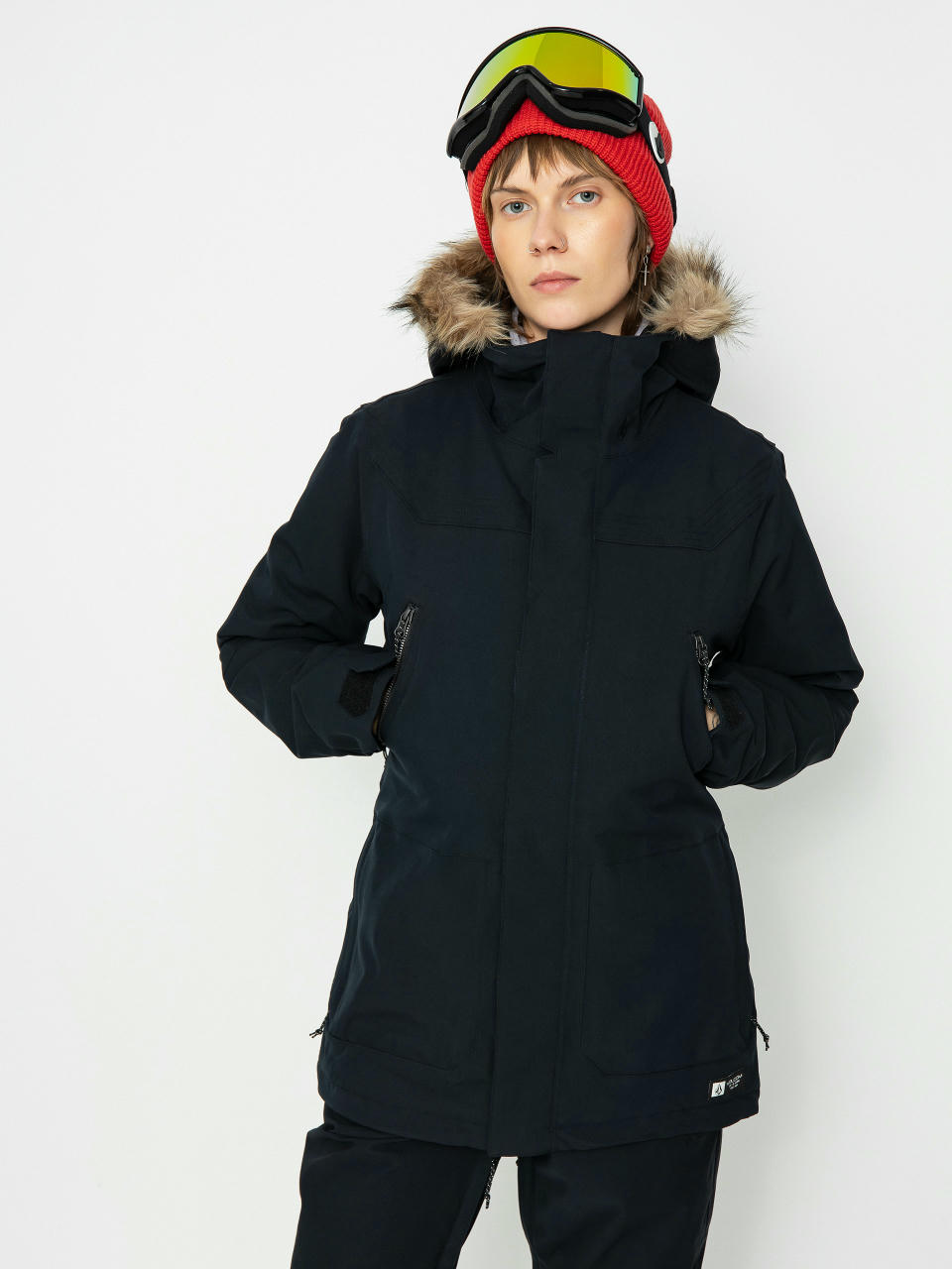 Snowboardová bunda Volcom Shadow Ins Wmn (black)